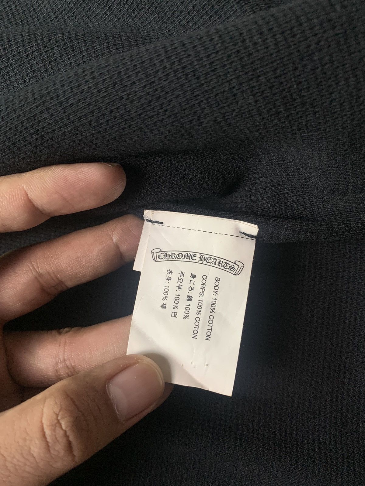 Chrome Hearts Chrome Hearts Horseshoe Logo Thermal Zip Hoodie Size US M / EU 48-50 / 2 - 8 Thumbnail