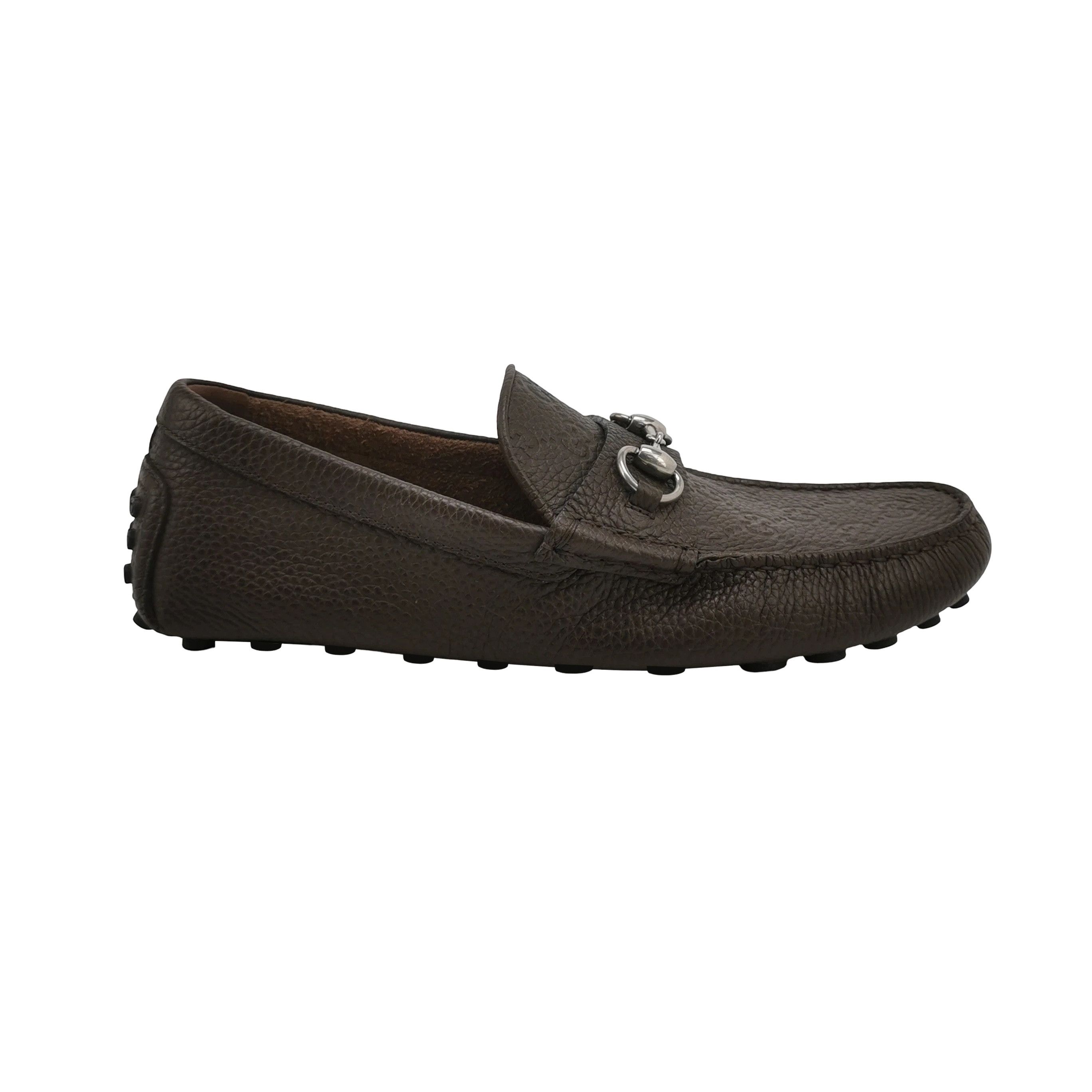 Gucci Gucci Horsebit GG Monogram Leather Loafers 41 Size US 8 / EU 41 - 1 Thumbnail