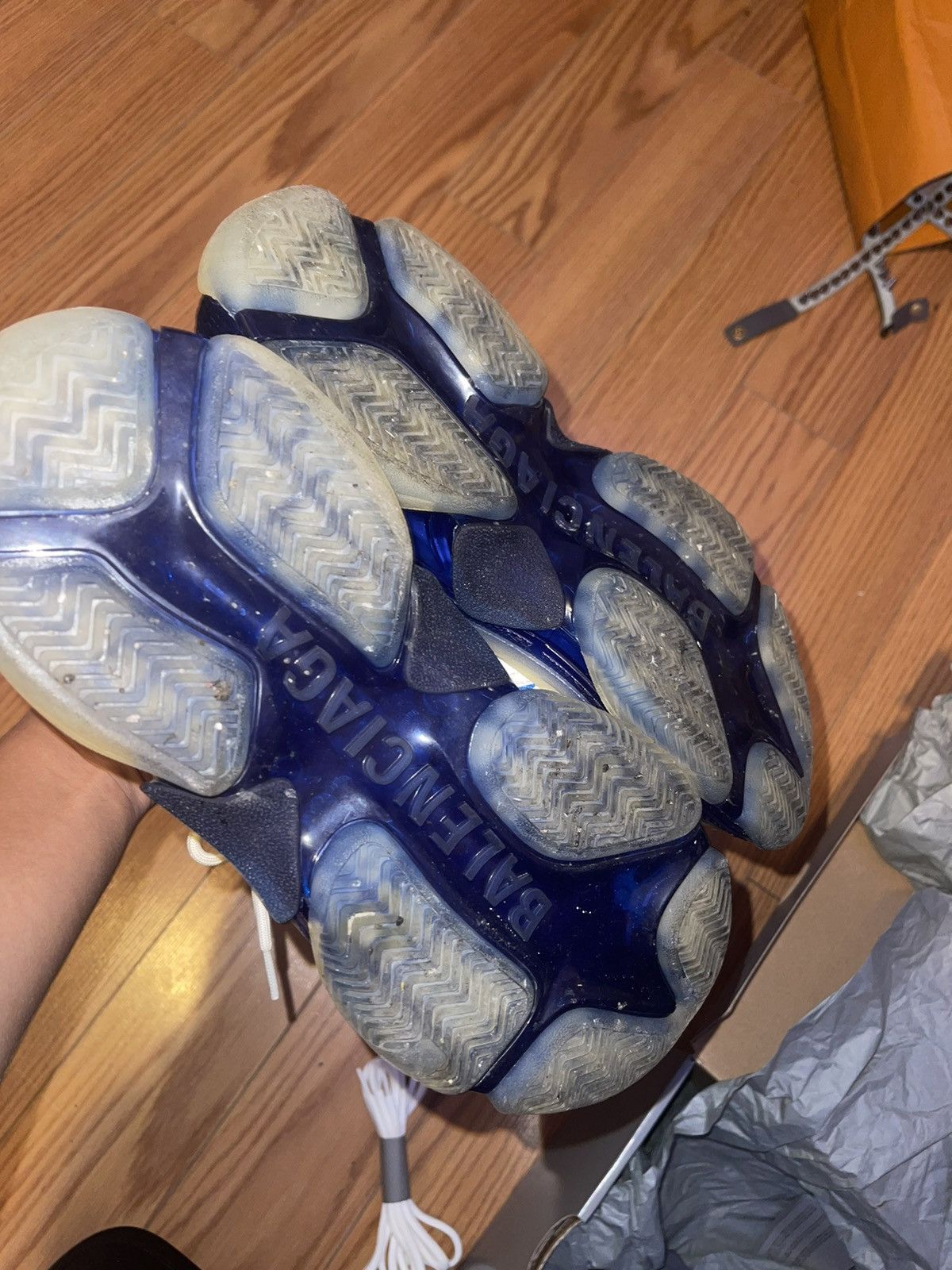 Balenciaga BALENCIAGA TRIPLE CLEAR SOLE Size US 7 / EU 40 - 9 Thumbnail