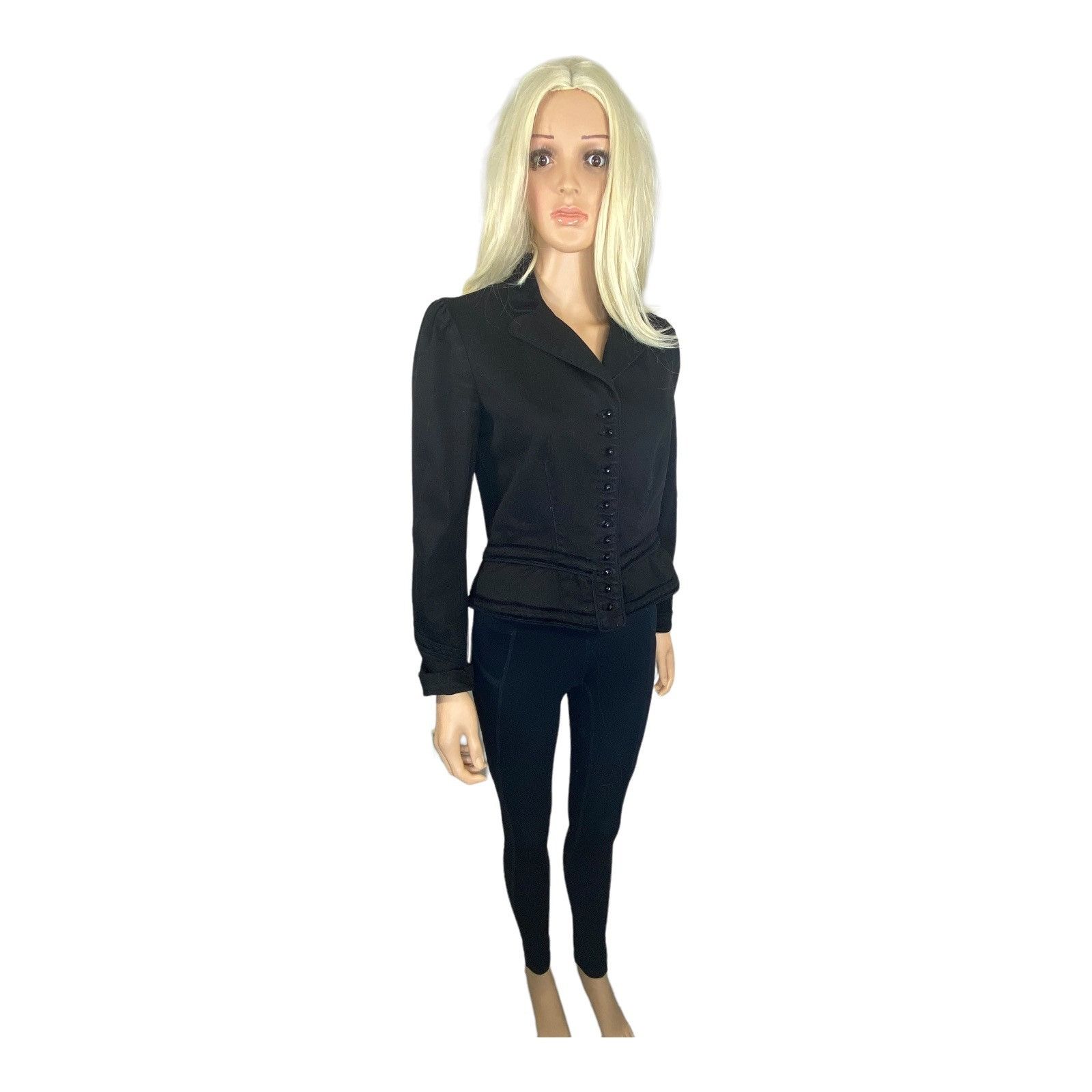 Other Lauren Jeans Fitted Denim Blazer M Ralph Lauren Black Victor Size M / US 6-8 / IT 42-44 - 9 Thumbnail