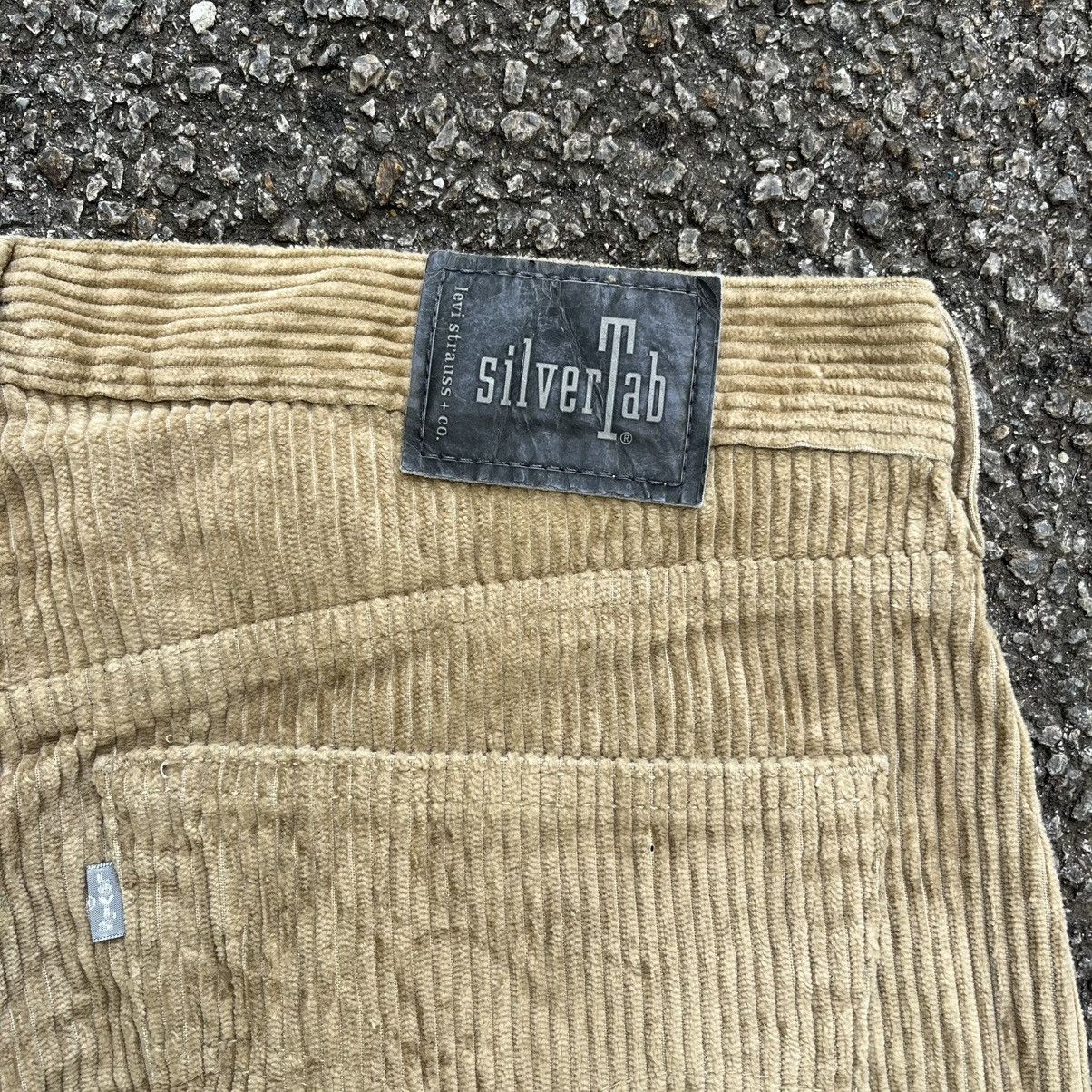 Levi's Vintage 90s Levis Silvertab Brown Corduroy Pants Y2K Baggy Size US 36 / EU 52 - 12 Thumbnail