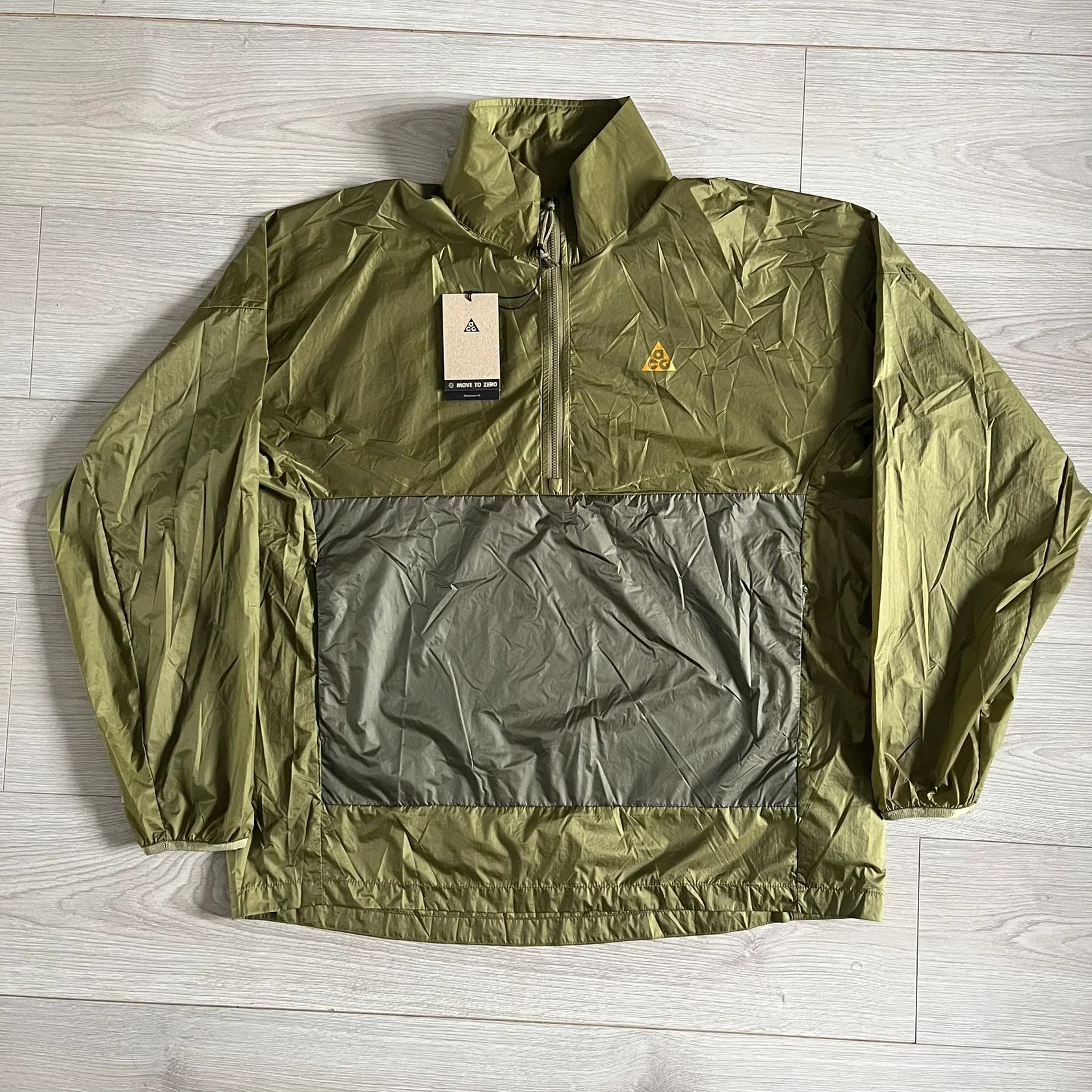 Nike ACG Nike ACG "Cinder cone" Windbreaker Olive Size US L / EU 52-54 / 3 - 1 Thumbnail