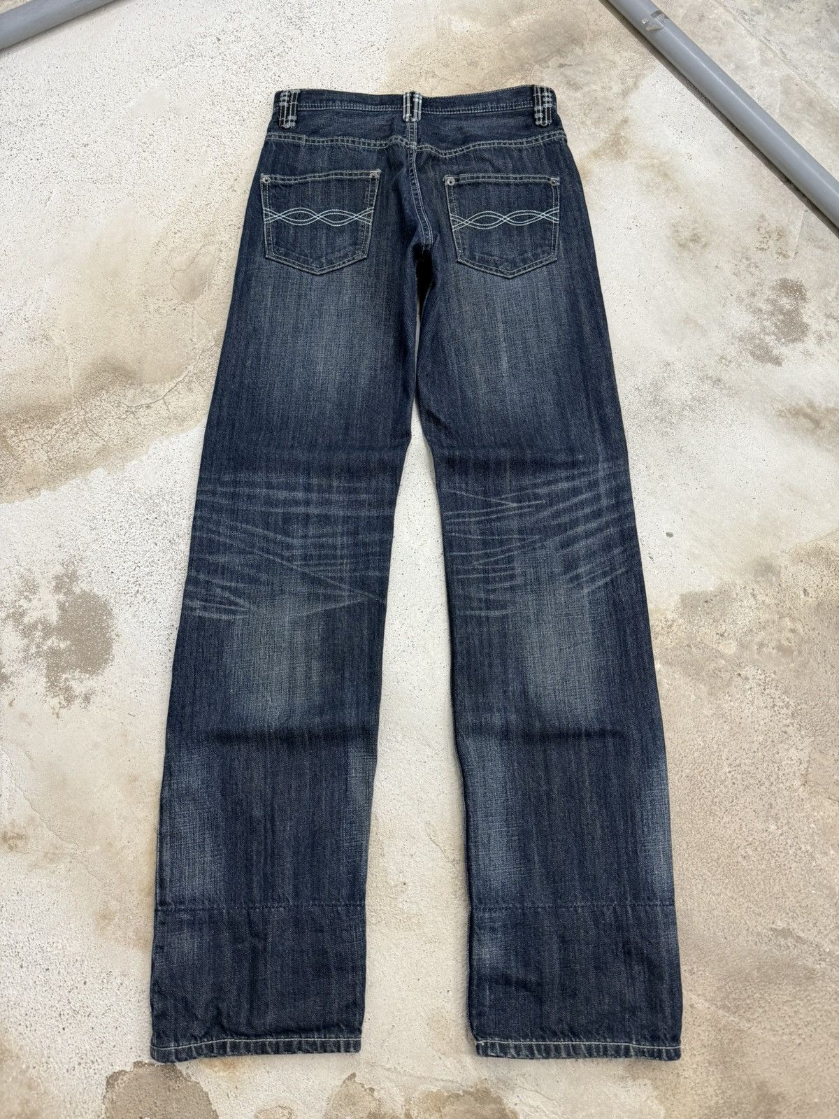 Japanese Brand Sirmione Heavy Stitch Distressed Multipocket Japan Denim Size US 28 / EU 44 - 10 Thumbnail