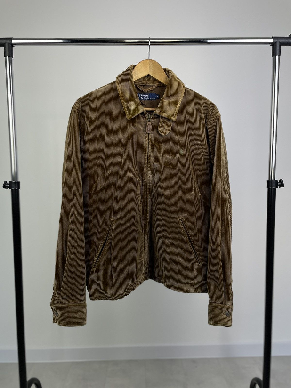 image of Polo Ralph Laurent Vintage Corduroy Jacket M in Brown, Men's (Size Medium)