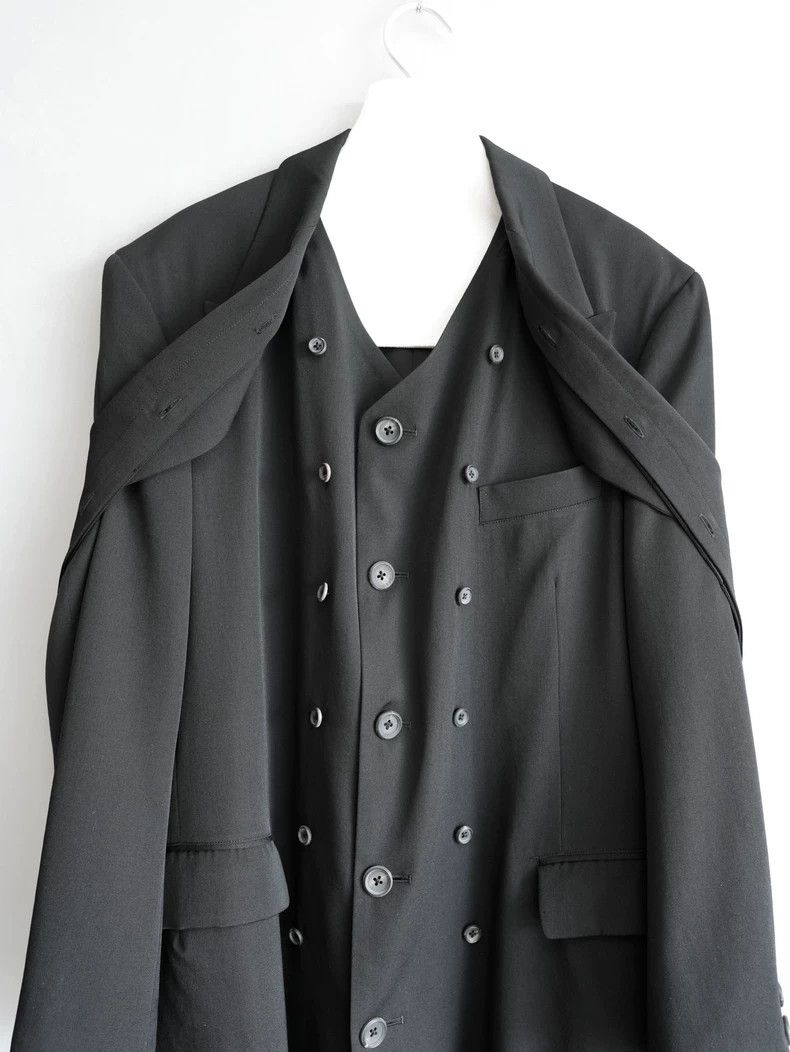 Yohji Yamamoto Yohji Yamamoto 11 AW Double Raven Plain Edition coat 2503-N Size US S / EU 44-46 / 1 - 5 Thumbnail