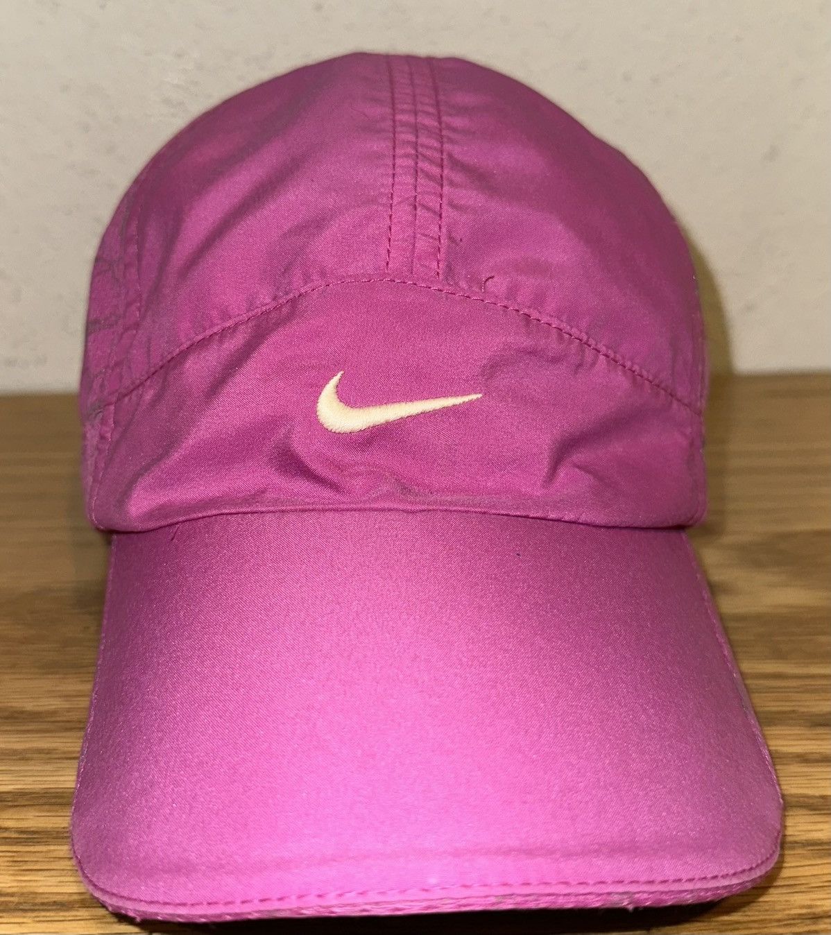 Nike Vintage Nike Featherlight Dri-Fit 7 Panel Floral Running Hat Size ONE SIZE - 2 Thumbnail
