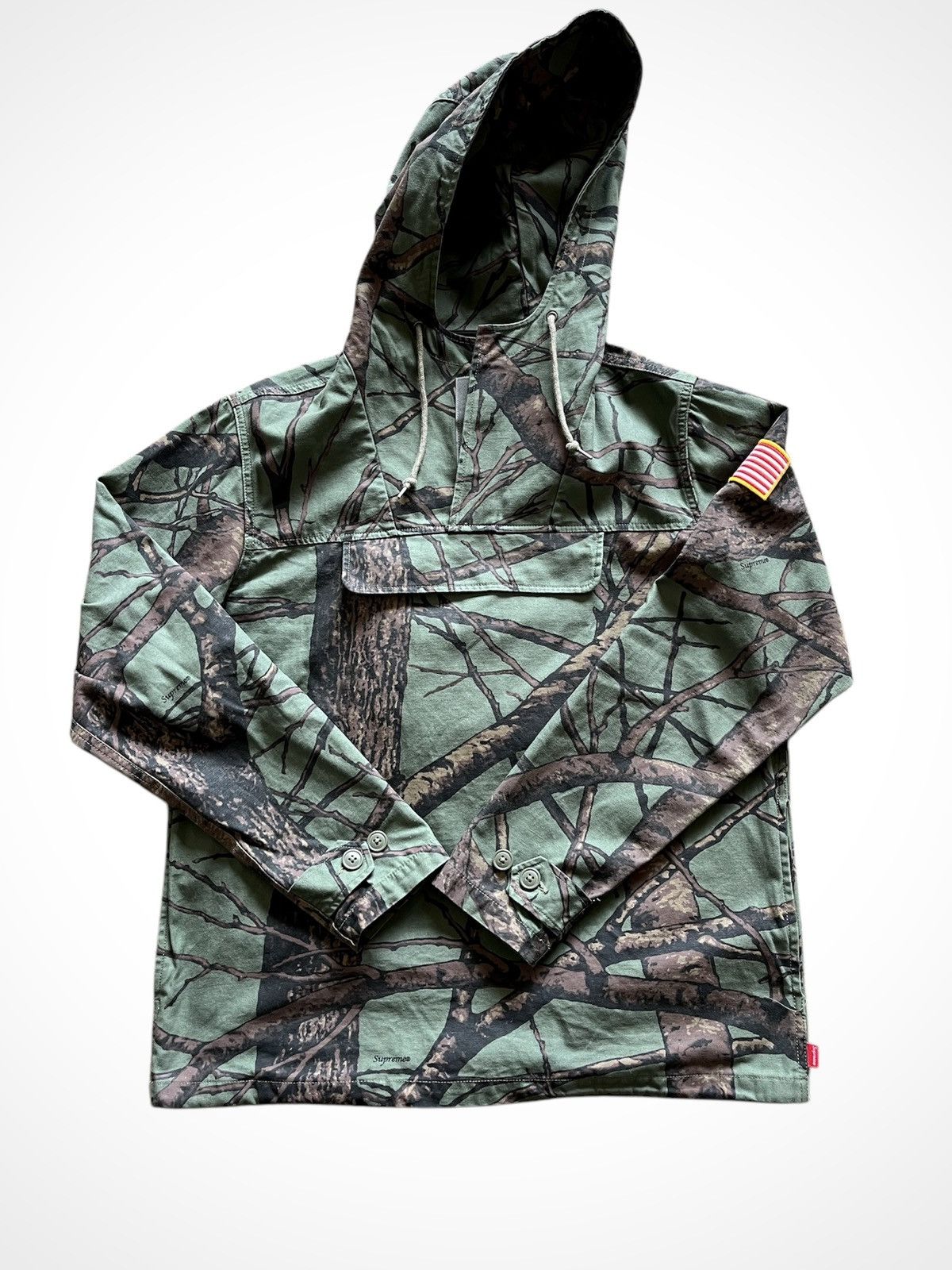 Supreme 2012AW Supreme Tree Camo Field Pullover Anorak Size US M / EU 48-50 / 2 - 2 Thumbnail