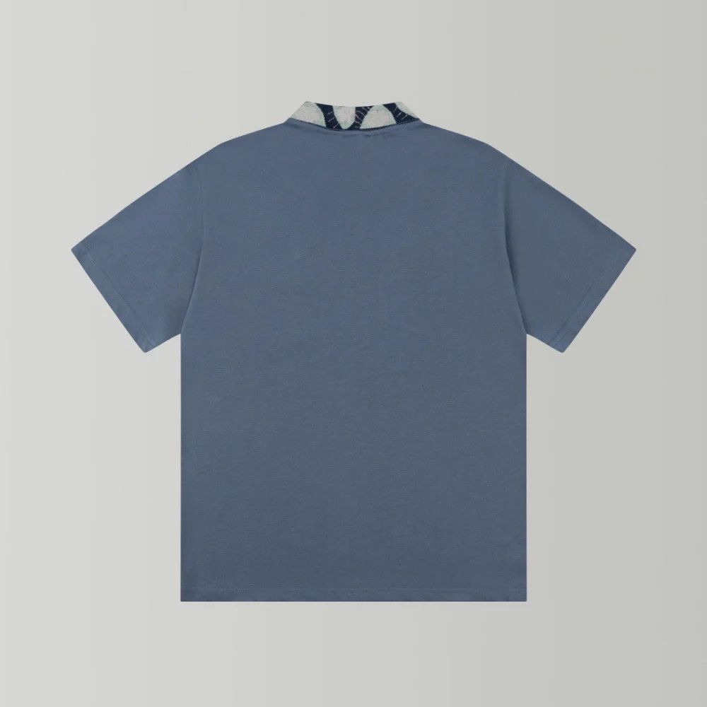 Dior o1w1db10124 Relaxed Fit T-Shirt in Dark Blue Size US M / EU 48-50 / 2 - 2 Thumbnail
