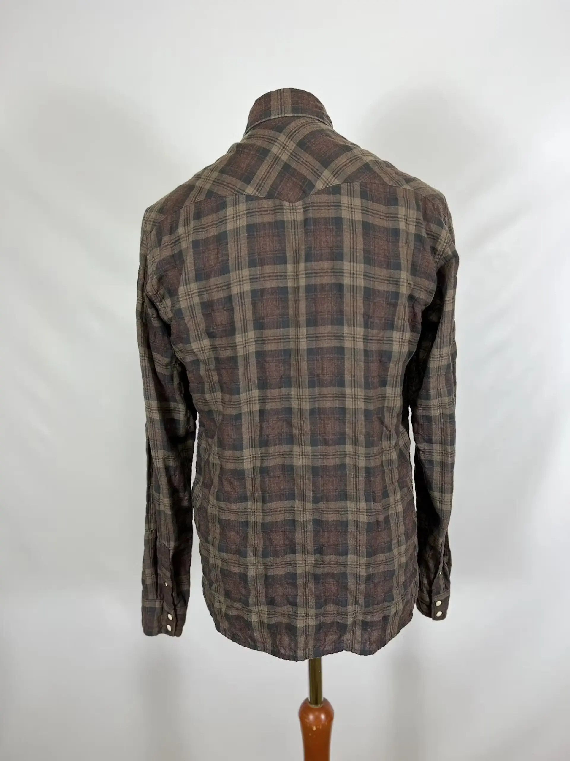 20471120 × Allsaints × Japanese Brand All Saints Plain LS Shirt Size US S / EU 44-46 / 1 - 2 Thumbnail