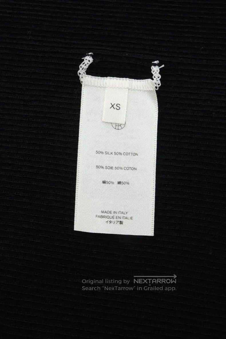 The Row The row Half High Neck Silk Cotton Sweater Size XS / US 0-2 / IT 36-38 - 5 Thumbnail