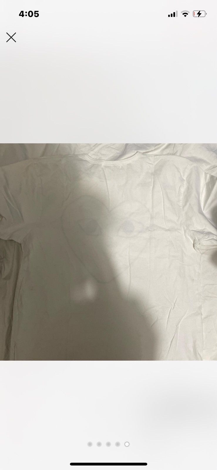 Comme des Garcons × Comme des Garcons PLAY COMME DE GARÇONS PLAY - TSHIRT Size US XL / EU 56 / 4 - 4 Thumbnail