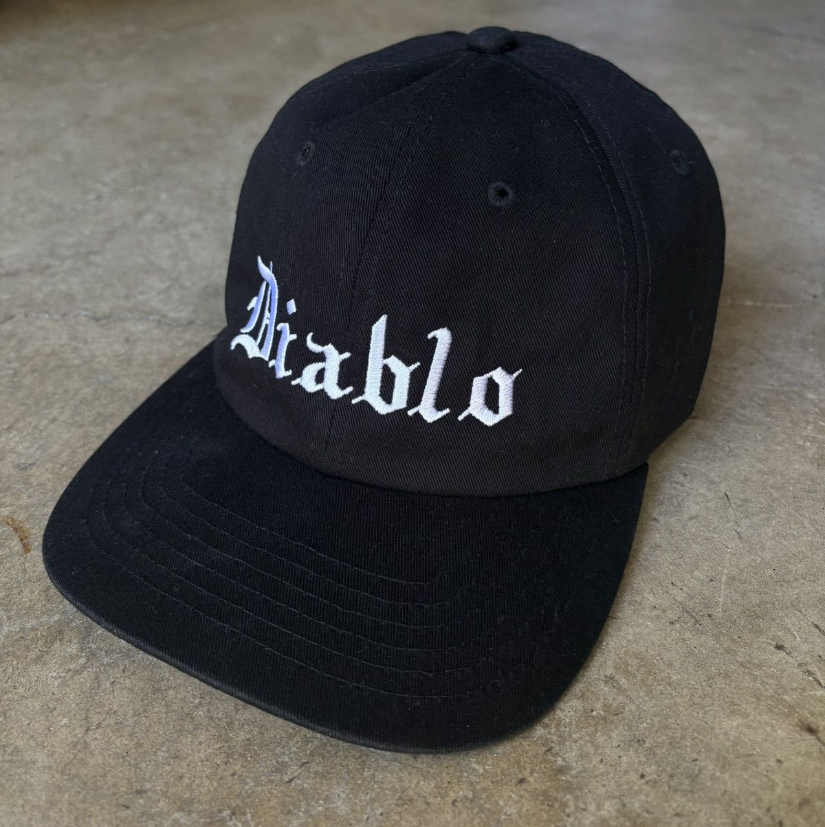 Willy Chavarria Rare Willy Chavarria "Diablo" adjustable dad hat, One Size Size ONE SIZE - 4 Thumbnail