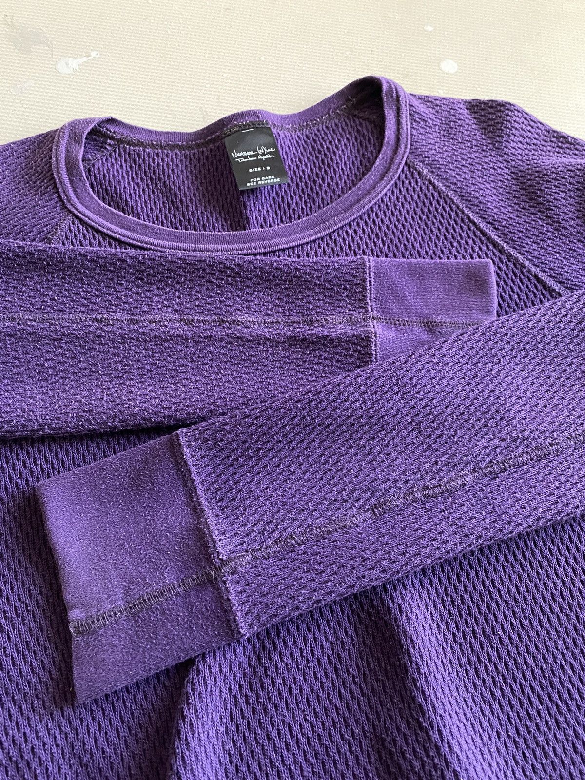 Number (N)ine Number Nine SS/AW03 Touch Me I’m Sick thermal long sleeve Size US M / EU 48-50 / 2 - 8 Thumbnail