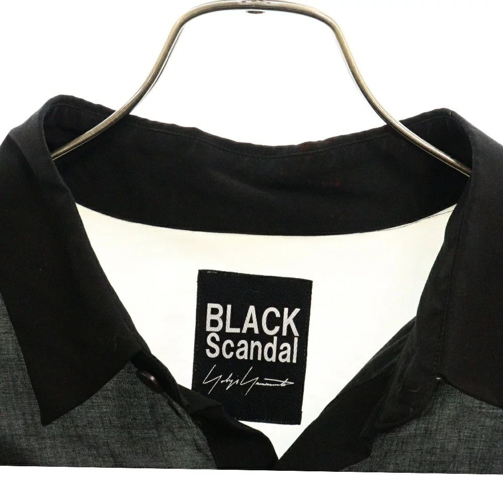 Yohji Yamamoto BLACK Scandal Yohji Yamamoto 18AW Front Long Sleeve Shirt Size US M / EU 48-50 / 2 - 5 Thumbnail