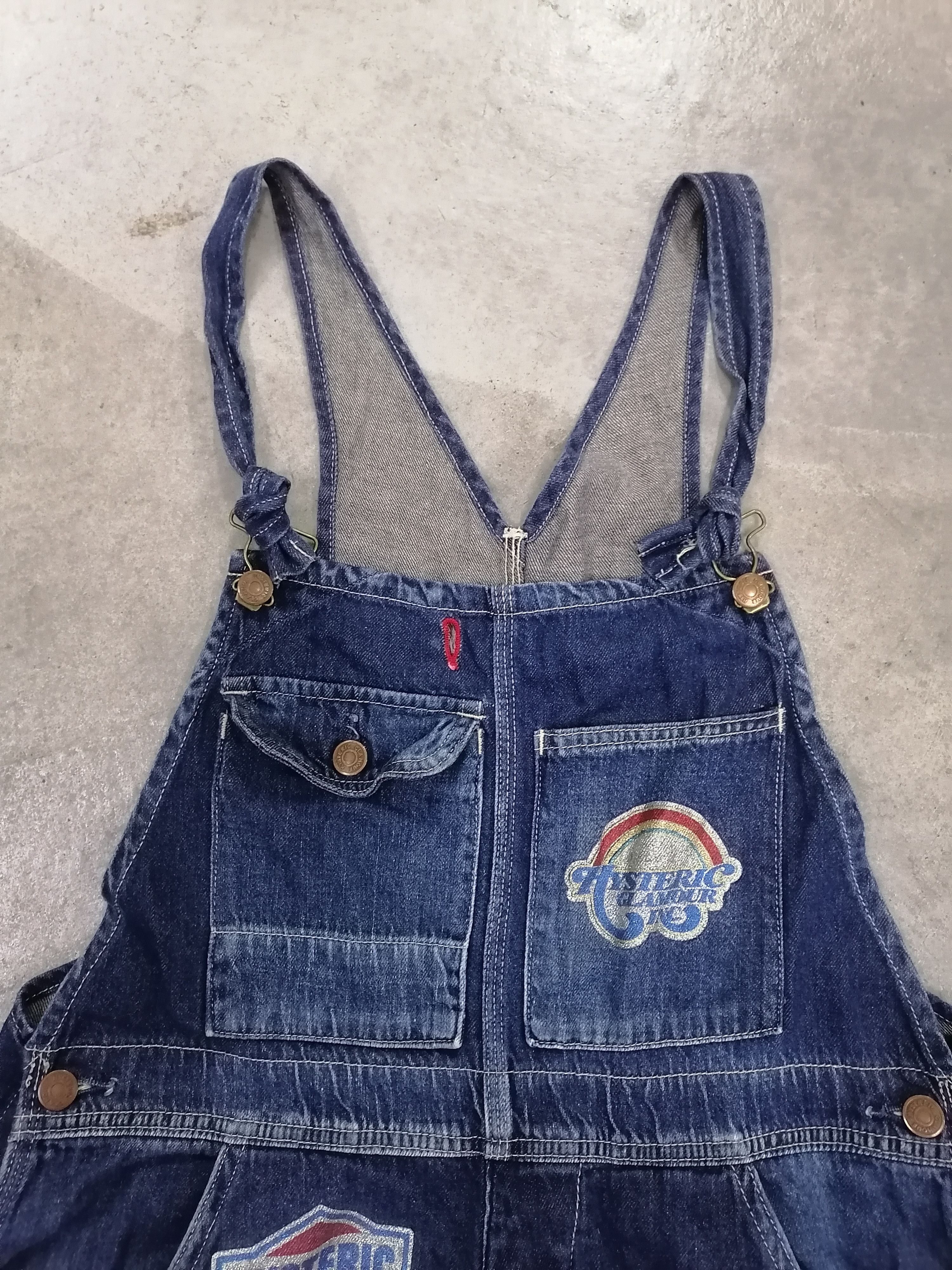 Hysteric Glamour × Japanese Brand Hysteric Glamour Distressed Denim Overall Size 33" - 5 Thumbnail