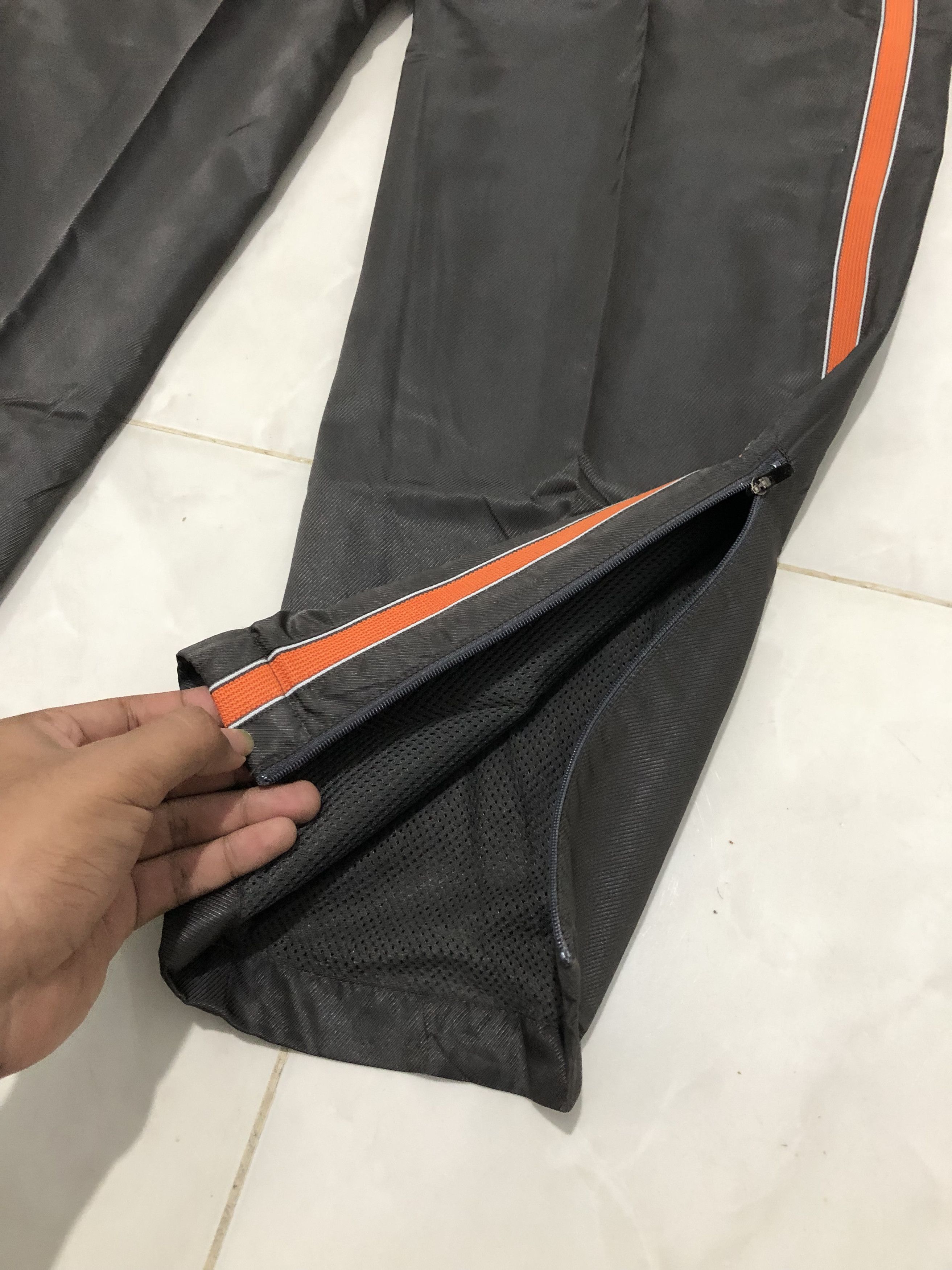 Nike × Vintage Y2k Nike Nylon Drill Trackpants Size US 38 / EU 54 - 3 Thumbnail