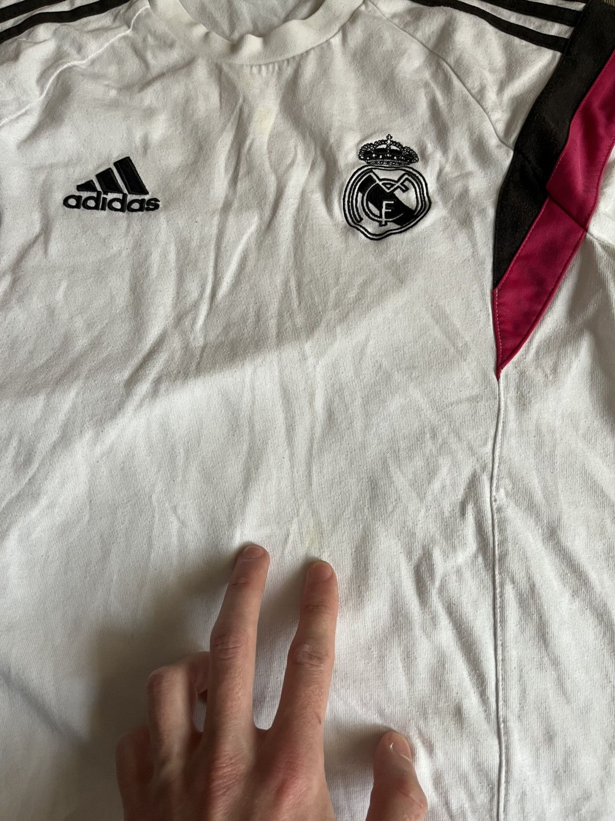 Adidas × Vintage Adidas Real Madrid 2014/2015 Pre Training Football T-shirt Size US S / EU 44-46 / 1 - 6 Thumbnail