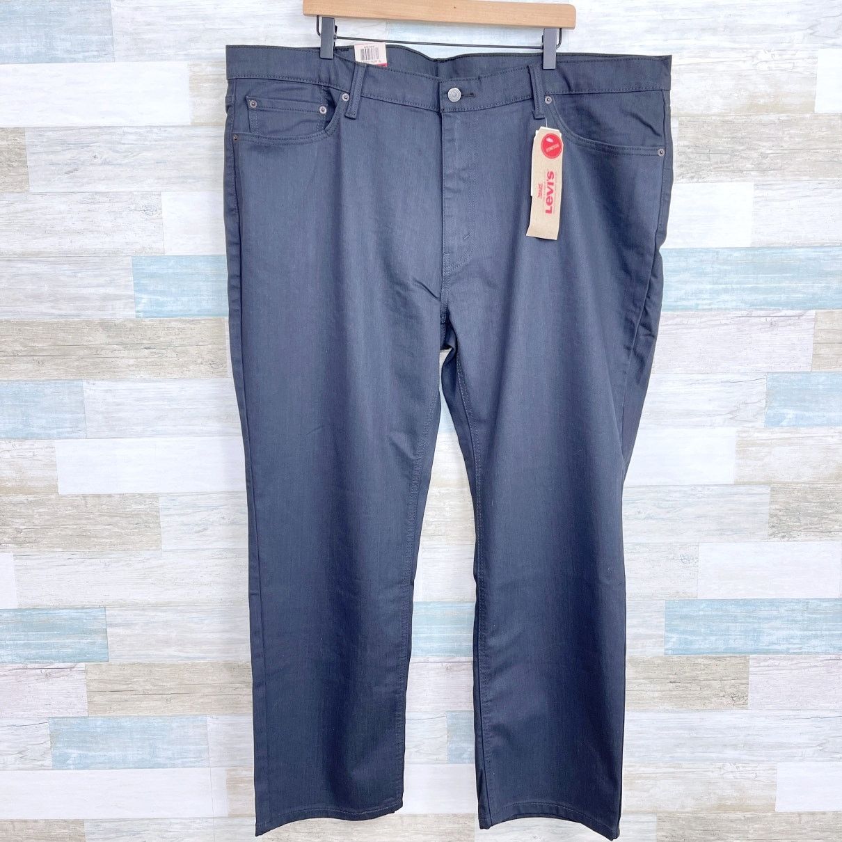 Levi's Levis 541 Big & Tall Athletic Fit Jeans Gray Mens 46x30 Size US 44 / EU 60 - 1 Thumbnail