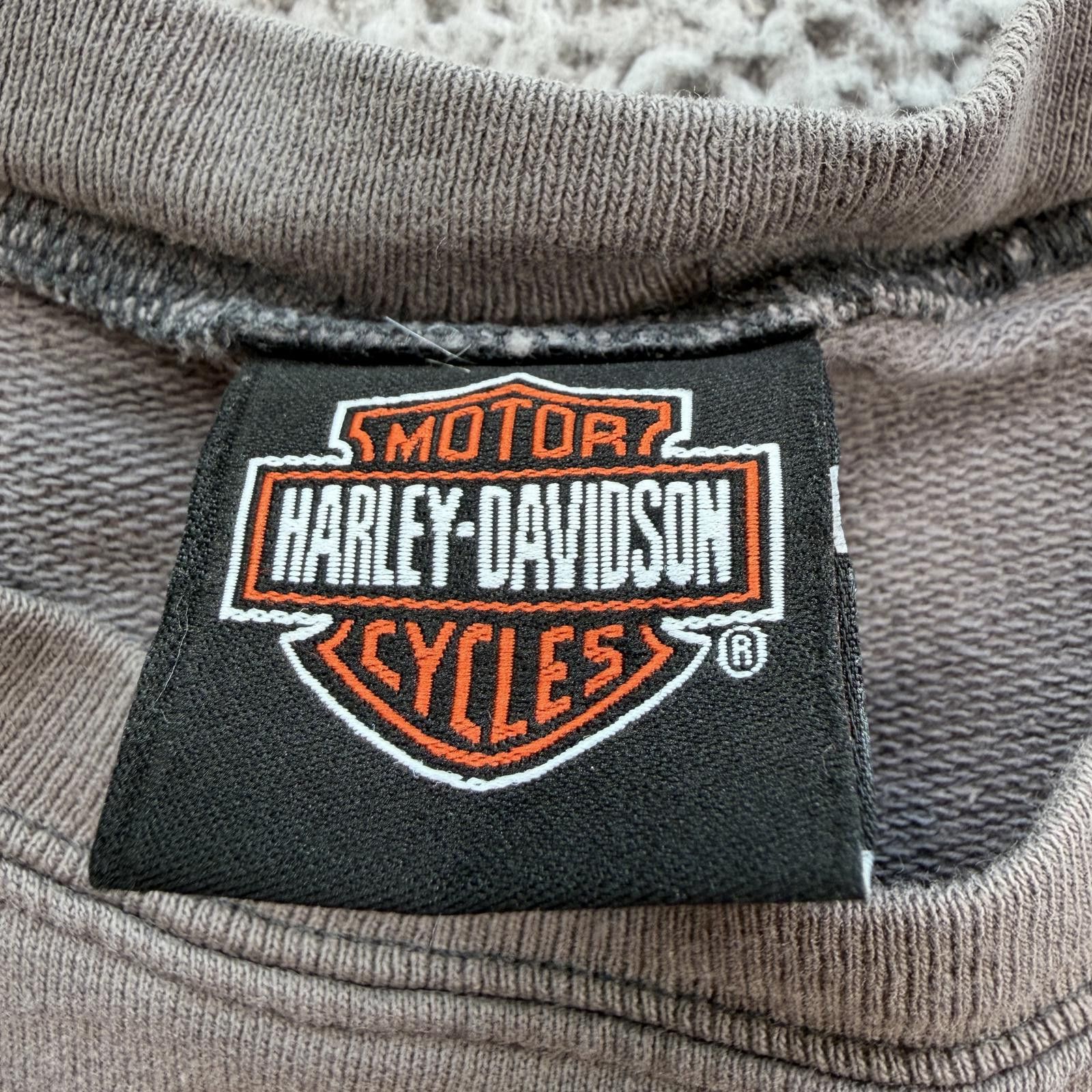 Harley Davidson Harley Davidson Long Sleeve Shirt Spitzies Saratoga Springs Size US XL / EU 56 / 4 - 4 Thumbnail