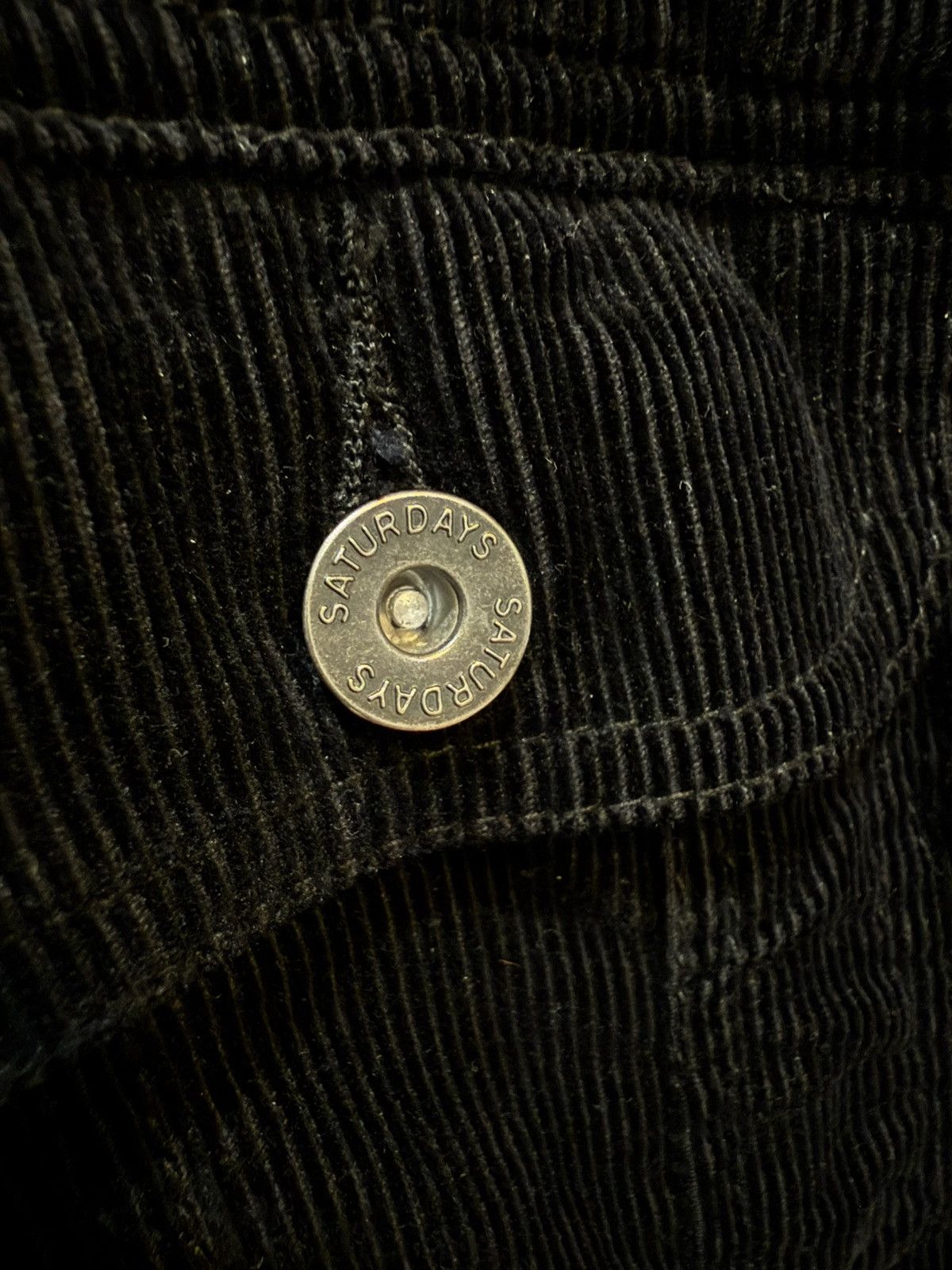 Saturdays NYC Black corduroy denim jacket Size US S / EU 44-46 / 1 - 5 Thumbnail