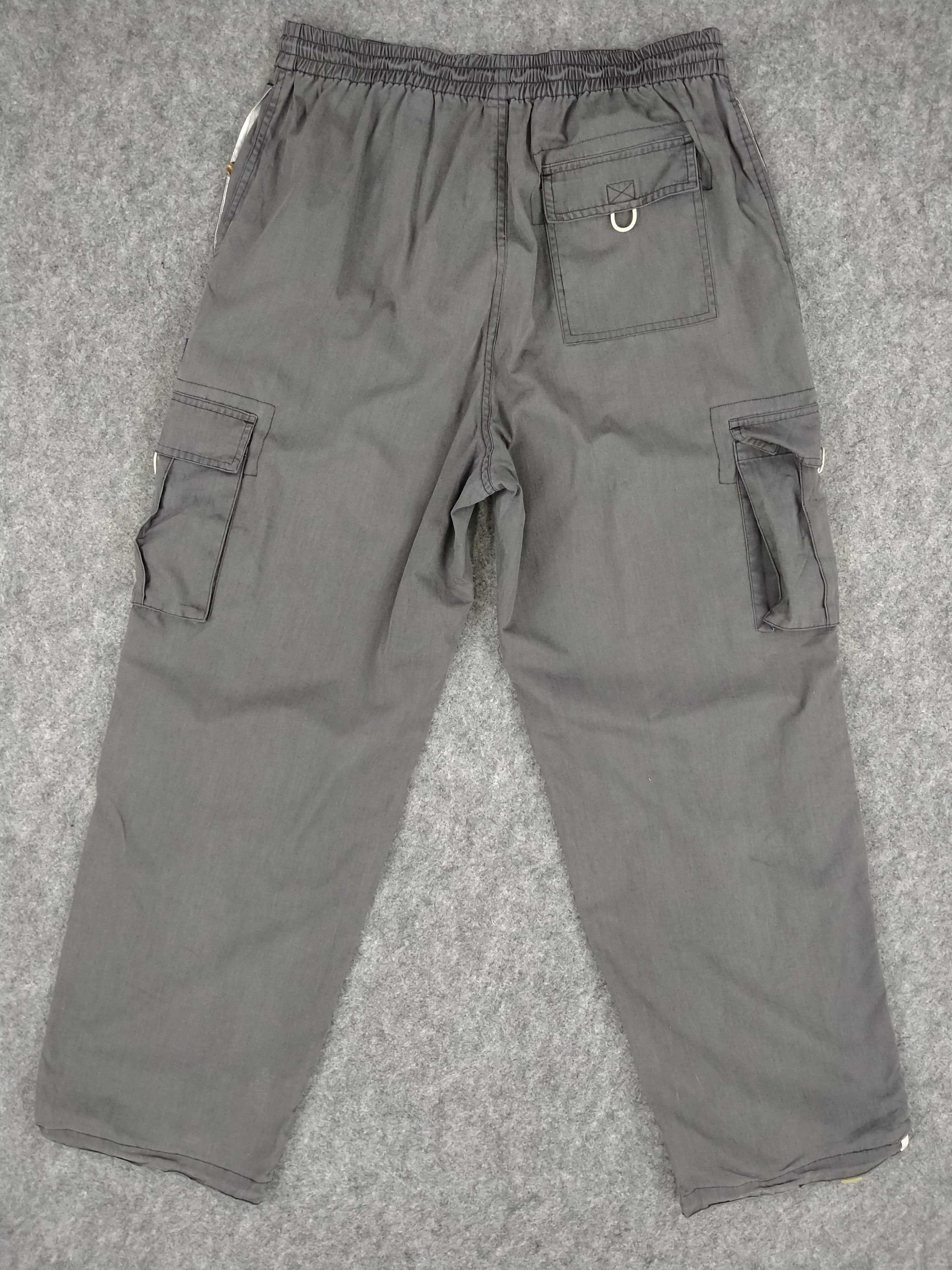 Japanese Brand Elastic/Drawstring Waist Japanese Brand Cargo Pants -CP078 Size US 30 / EU 46 - 2 Thumbnail