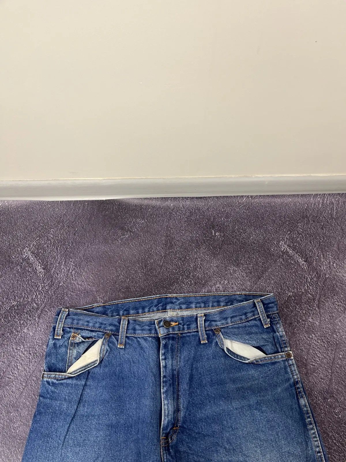 Dickies × Vintage Vintage Dickies Y2K Blue Denim Work Hype Baggy Jeans Size US 36 / EU 52 - 7 Thumbnail