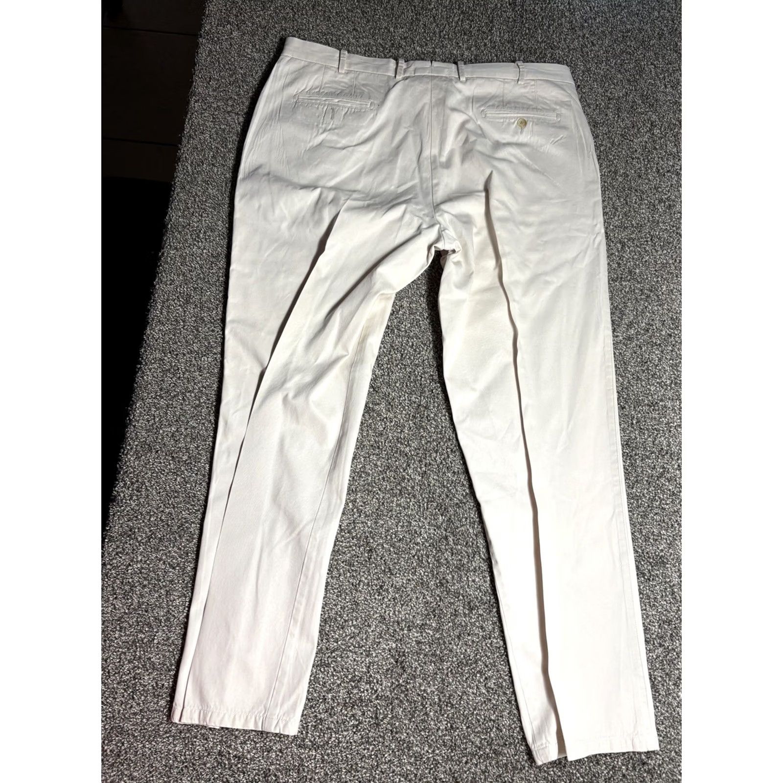 Peter Millar Peter Millar Chino Pants Mens 40x32 Khaki Washed Straight Raleigh Twill MC00B84 Size US 40 / EU 56 - 2 Thumbnail