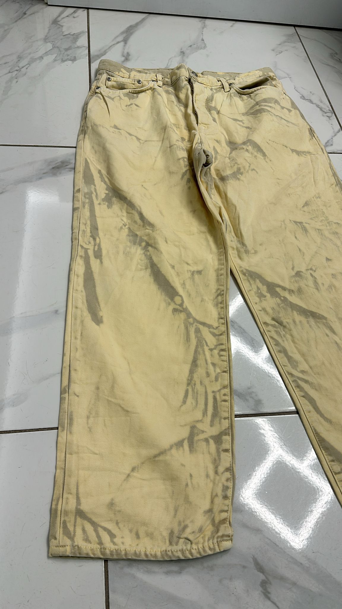 Stussy × Vintage Stussy Big Ol’ Jeans Distressed Canvas Size 34 Size US 34 / EU 50 - 2 Thumbnail