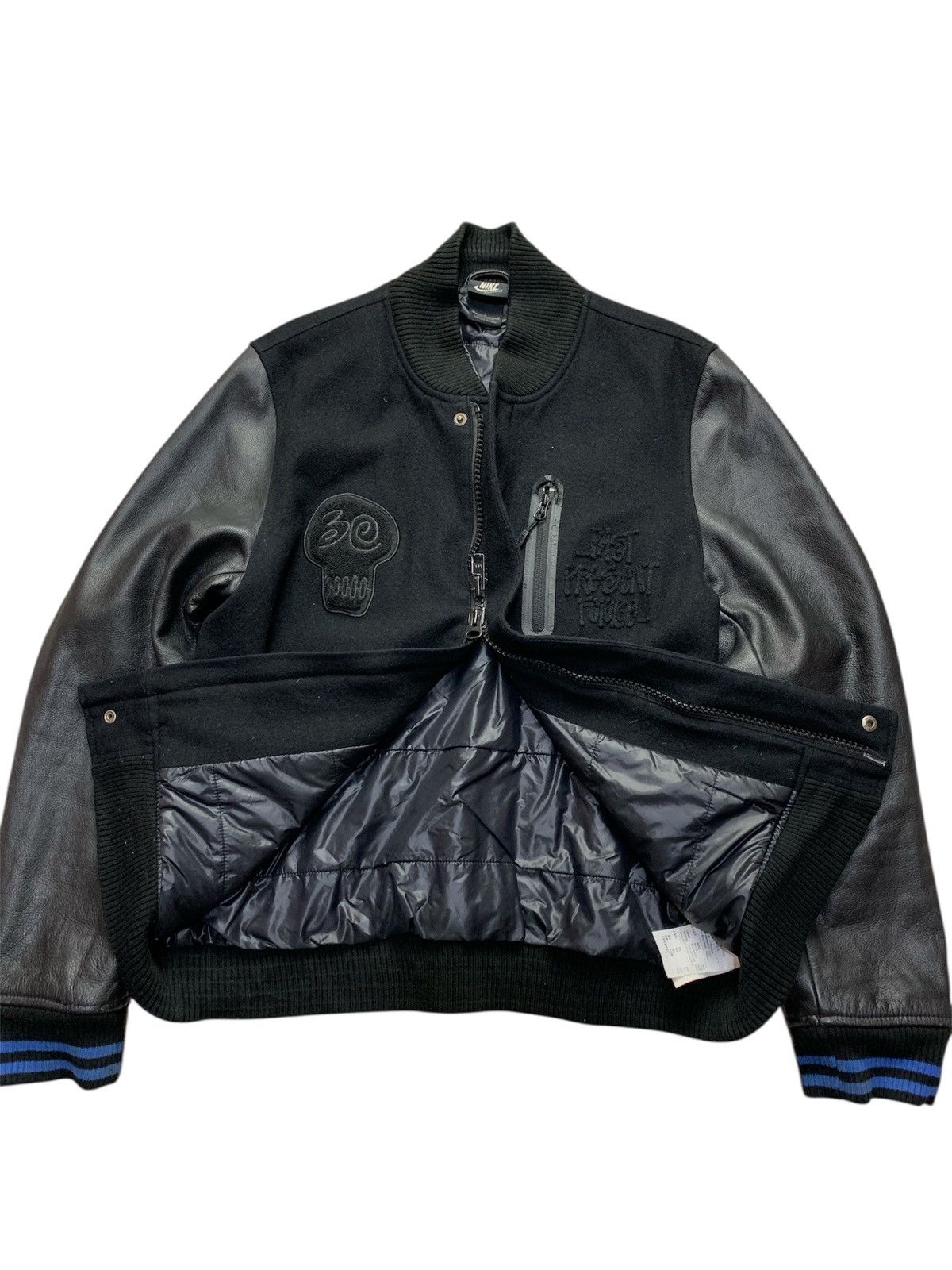 Nike × Stussy 🐍SOLD🐍Nike NSW x Stussy 30th Anniversary Varsity Jacket 2010 Size US M / EU 48-50 / 2 - 2 Thumbnail