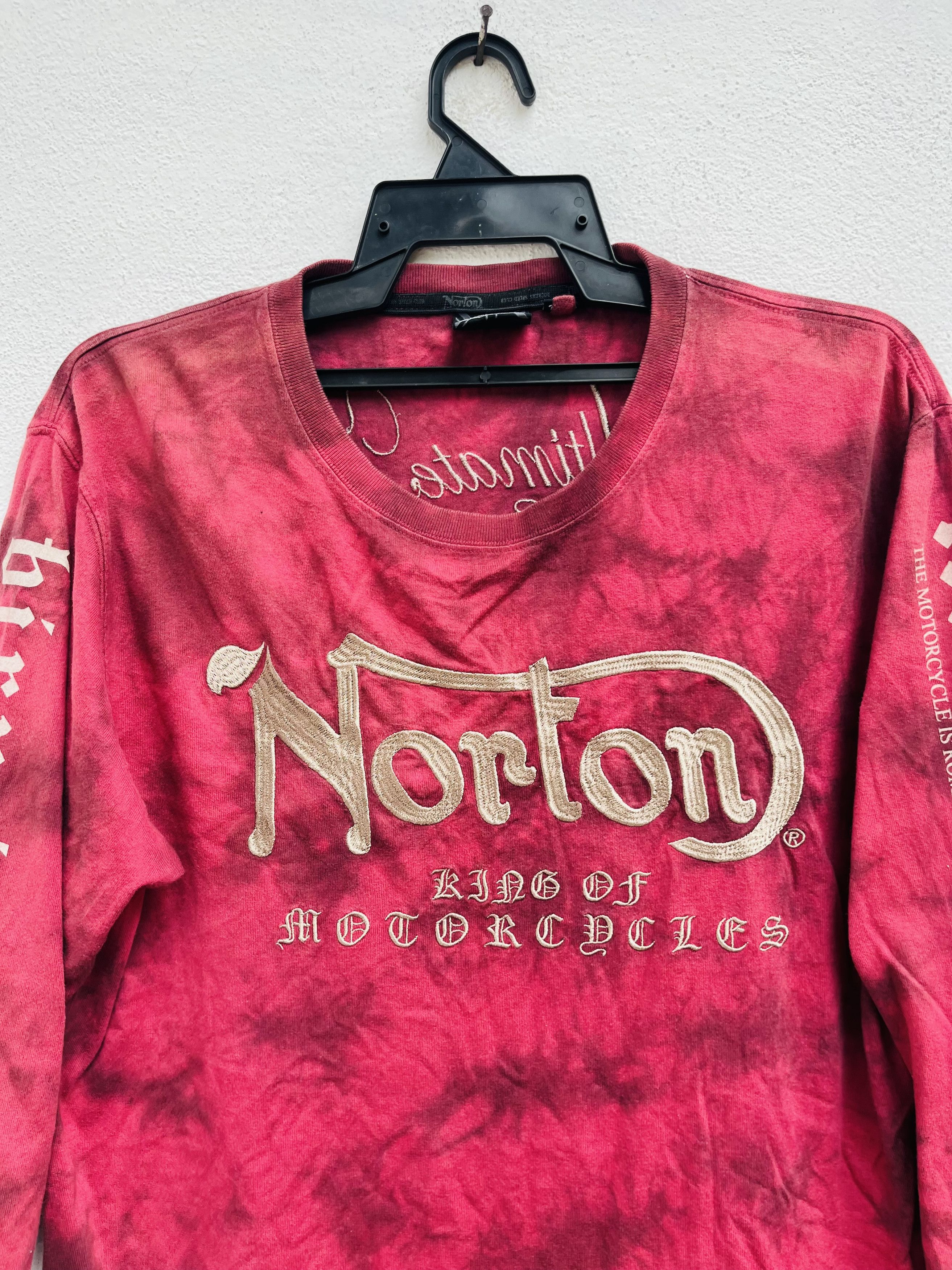Norton Vintage Norton England Motorcycle Fashion Style Shirt Size US L / EU 52-54 / 3 - 3 Thumbnail