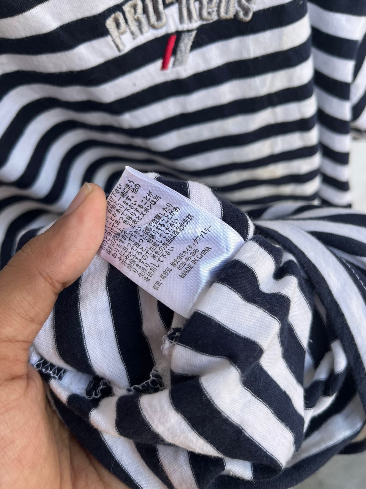 Pro-Keds Pro Keds Sportswear BlackWhite Striped Tee LGB Size US S / EU 44-46 / 1 - 4 Thumbnail