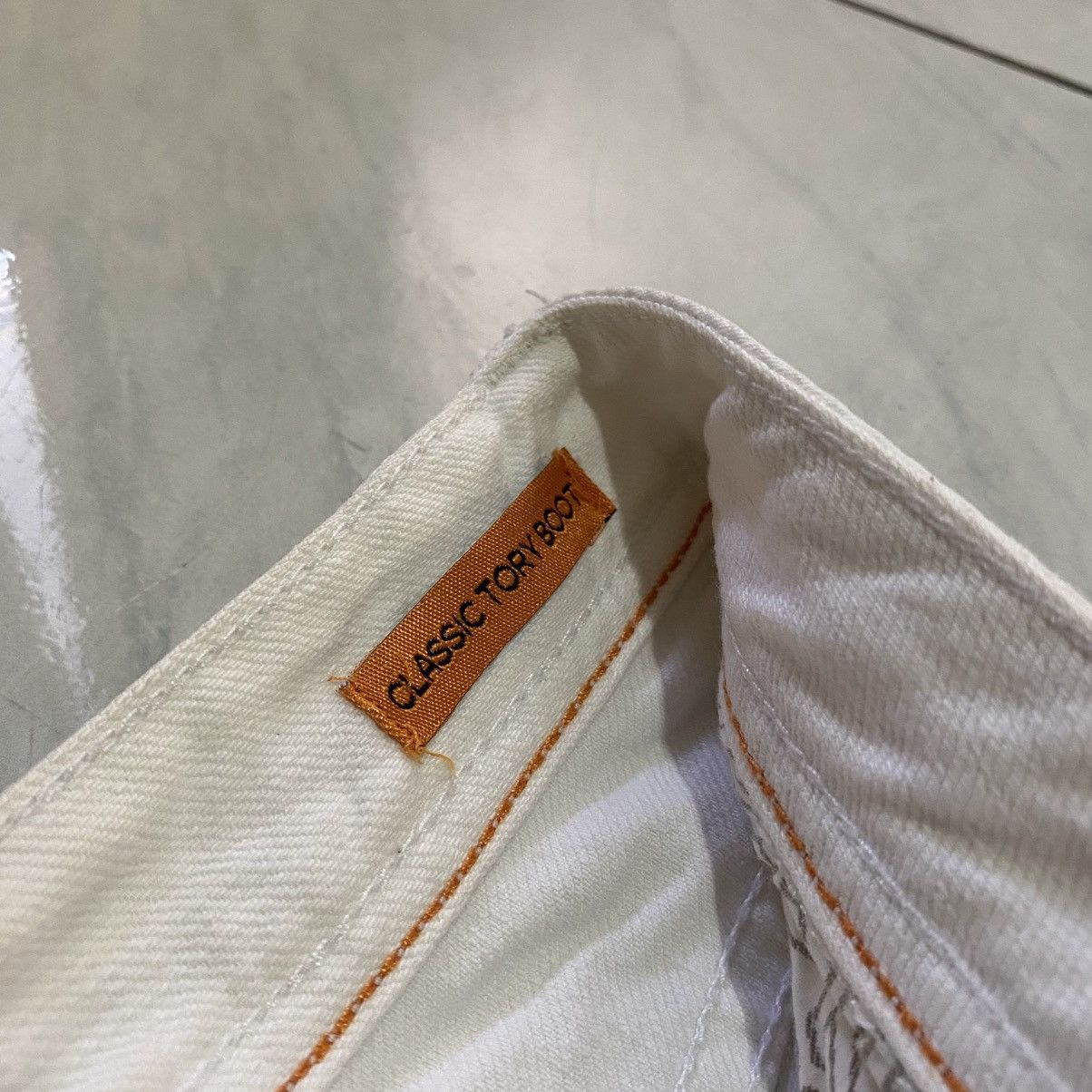 Tory Burch Tory Burch White Jeans Size 26" / US 2 / IT 38 - 10 Thumbnail