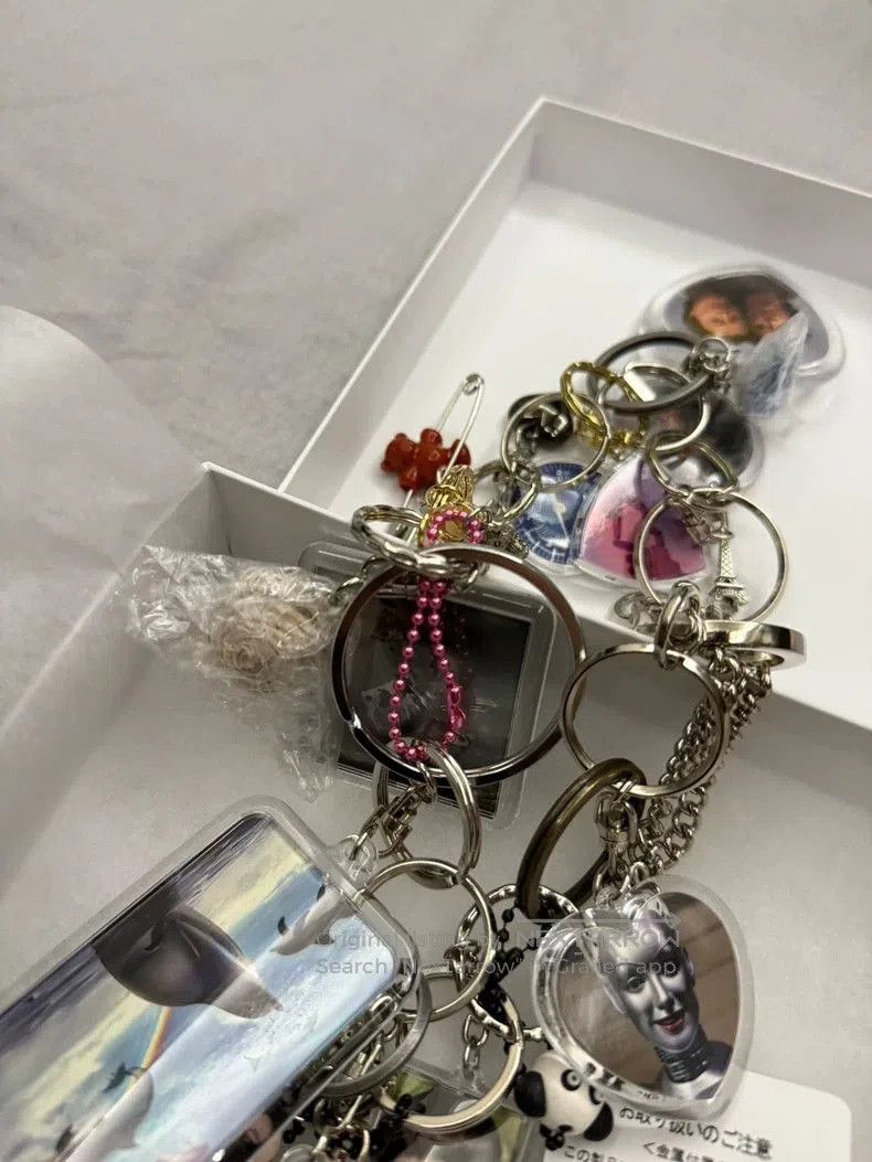 Doublet Doublet Keychain Necklace with Unique Design. Size ONE SIZE - 2 Thumbnail