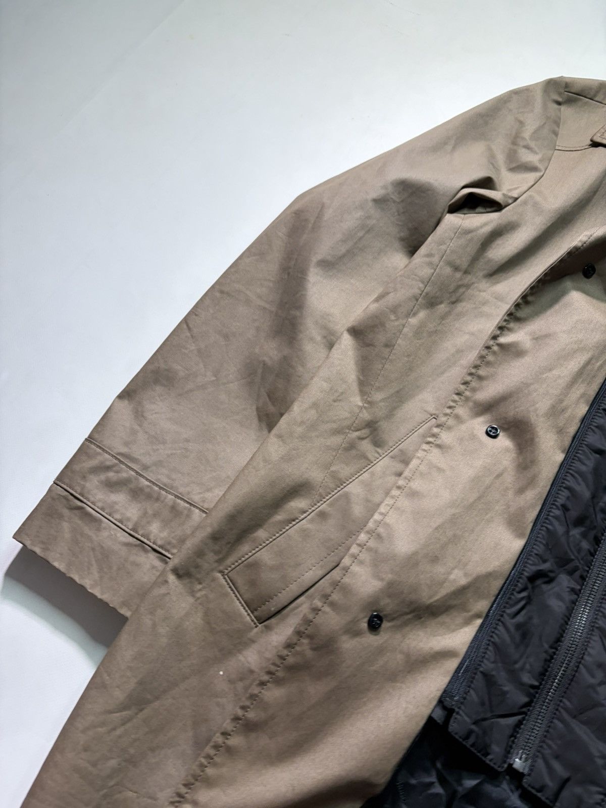 Hugo Boss Hugo Boss Trench Coat Size US XL / EU 56 / 4 - 6 Thumbnail