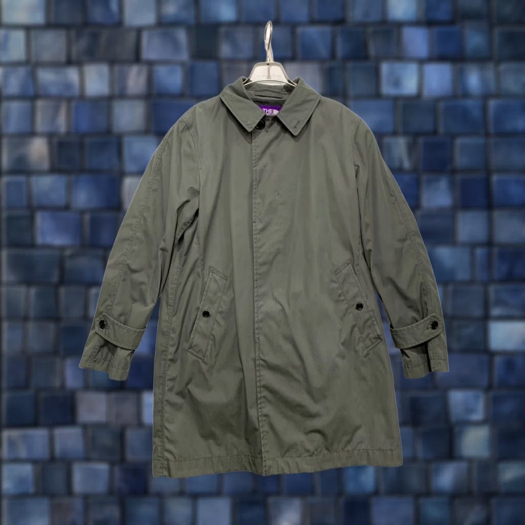 The North Face Purple Label THE NORTH FACE PURPLE LABEL Coat Mens Size S Gray Solid Overcoat Mid-Length Casual Travel Size US S / EU 44-46 / 1 - 1 Thumbnail