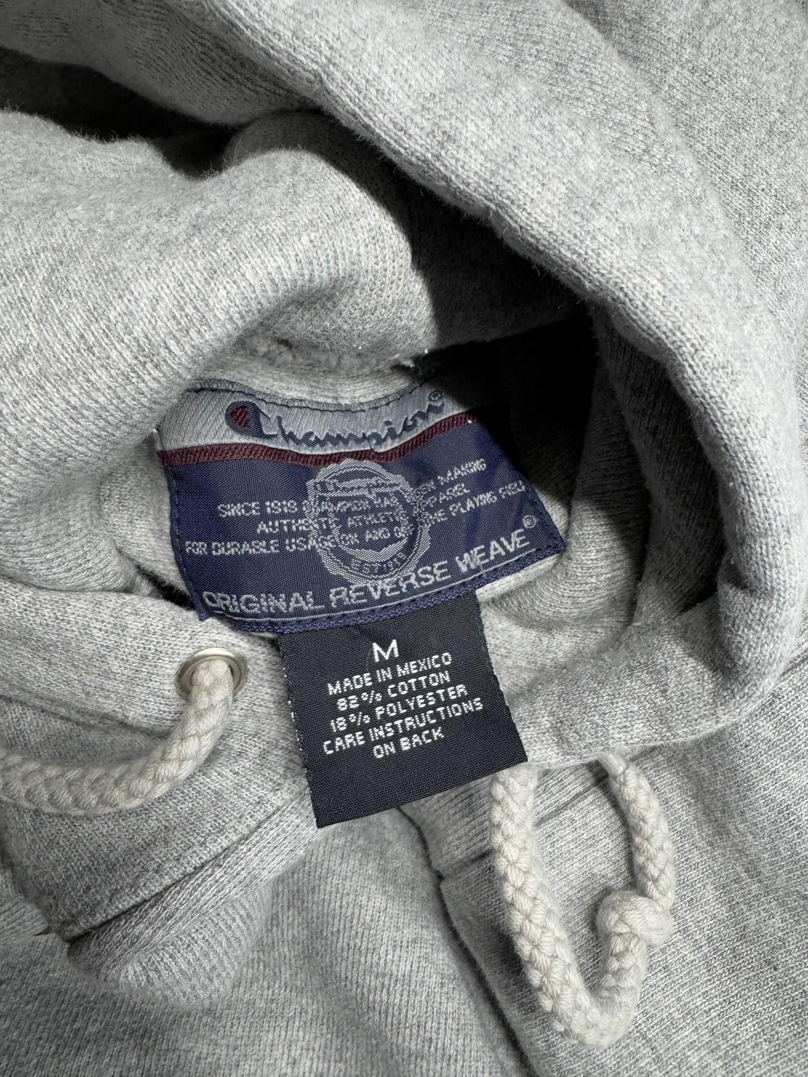 Champion Vintage Fordham University Rams Hoodie Grey Medium Size US M / EU 48-50 / 2 - 4 Thumbnail
