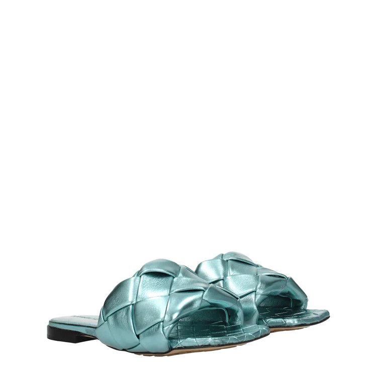 Bottega Veneta ob1o1e0724 Slippers in Icy Moon Size US 10.5 / IT 40.5 - 2 Thumbnail
