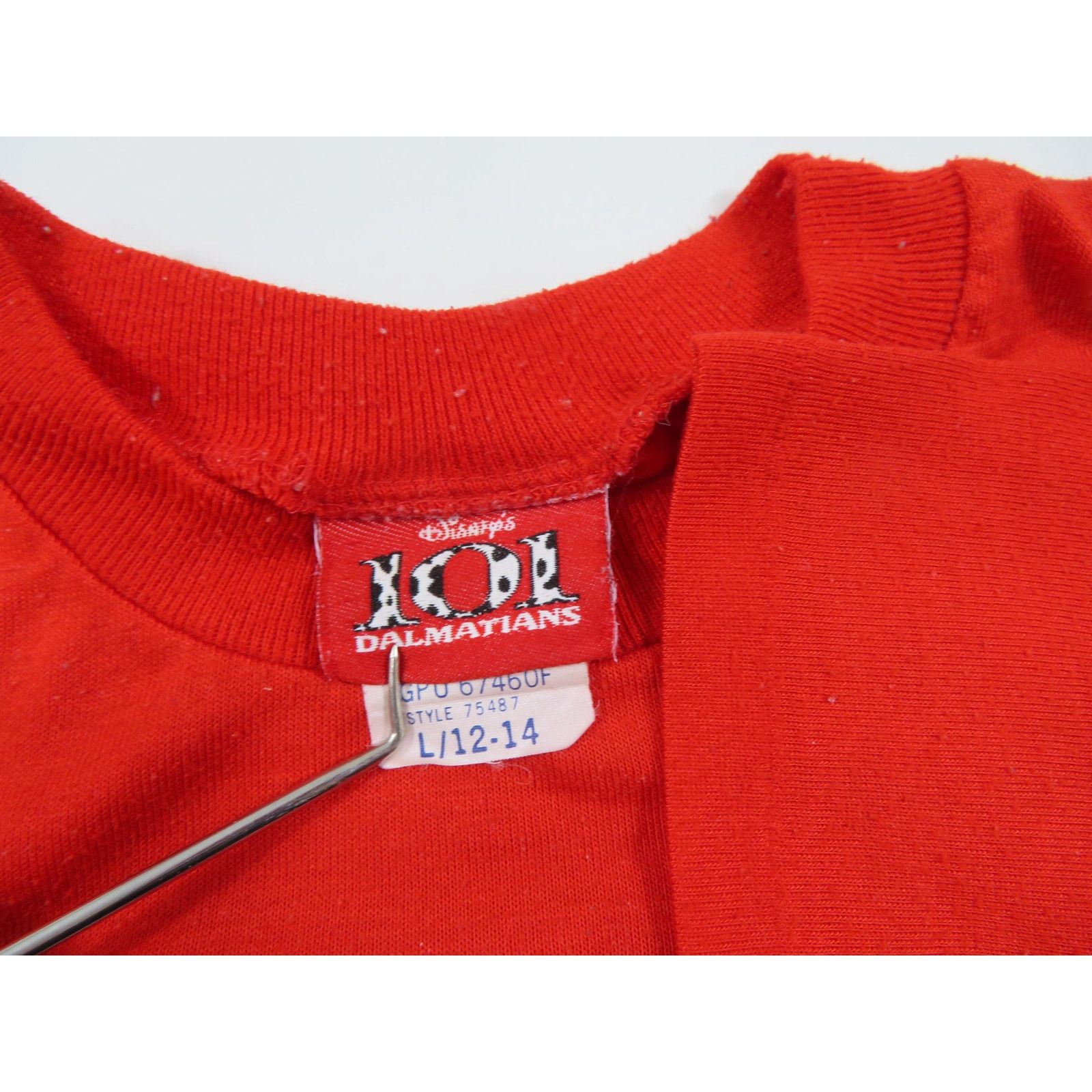Disney Disney 101 Dalmations Youth Red Sleeper T-shirt Y 12-14 90s Size XL / US 12-14 / IT 48-50 - 4 Thumbnail
