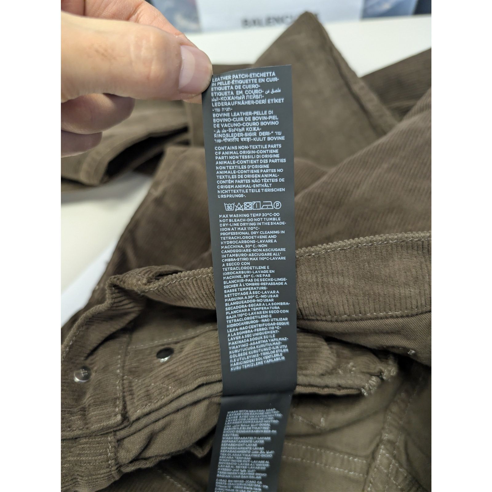Tom Ford o1rshd1 Slim Fit Denim Jeans in Charcoal Size US 32 / EU 48 - 19 Thumbnail