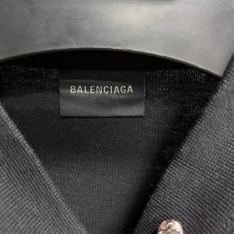 Balenciaga Balenciaga Black Logo Short Sleeve TShirt-2505 Size US M / EU 48-50 / 2 - 3 Thumbnail