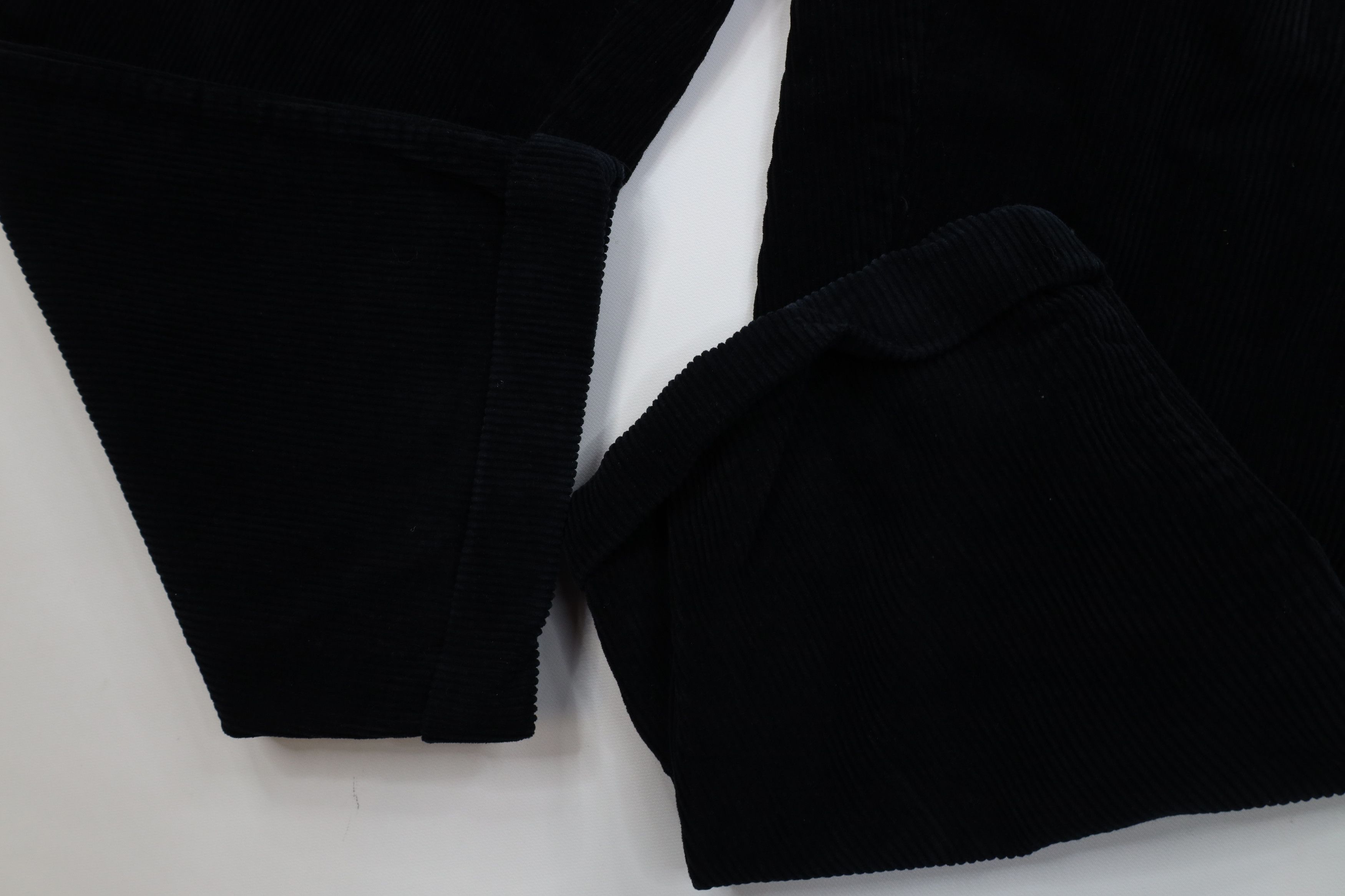 Vintage Vintage 90s Streetwear Wide Leg Corduroy Chino Pants Black Size US 36 / EU 52 - 6 Thumbnail