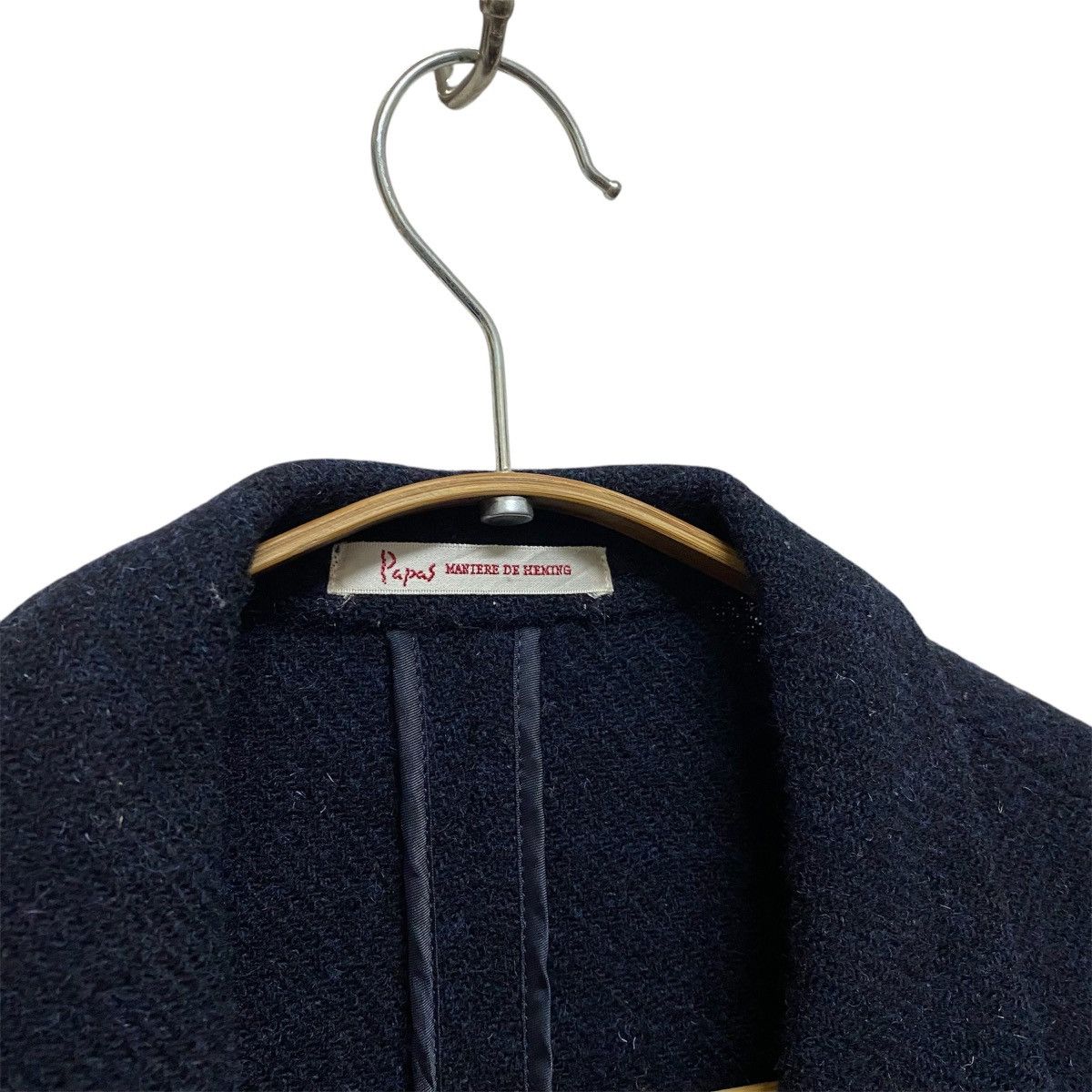 Harris Tweed Vintage Harris Tweed X Papas Wool Jacket Hand Woven Size 42L - 3 Thumbnail