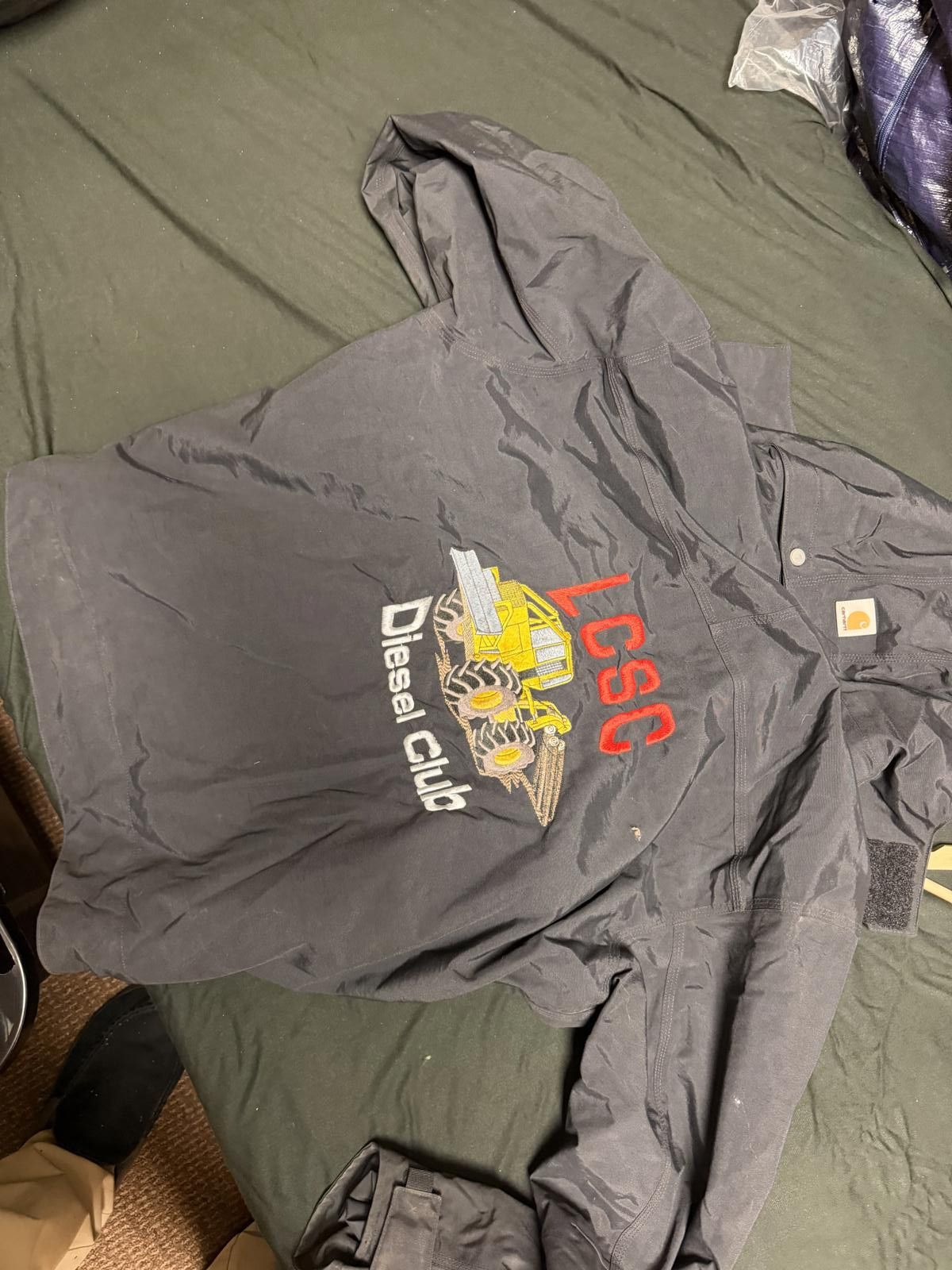 Carhartt Carhartt black jacket logo on the back Size US L / EU 52-54 / 3 - 2 Thumbnail