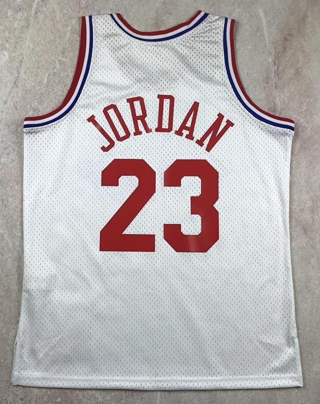 NBA 23 Michael Jordan Jersey 1993 NBA All Star Jersey Size US L / EU 52-54 / 3 - 2 Thumbnail