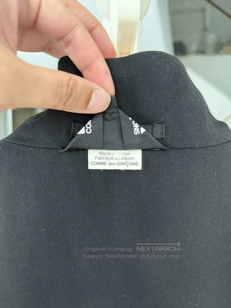 Comme des Garcons CDG BLACK Wool Double-Sided Blazer. Size US M / EU 48-50 / 2 - 4 Thumbnail