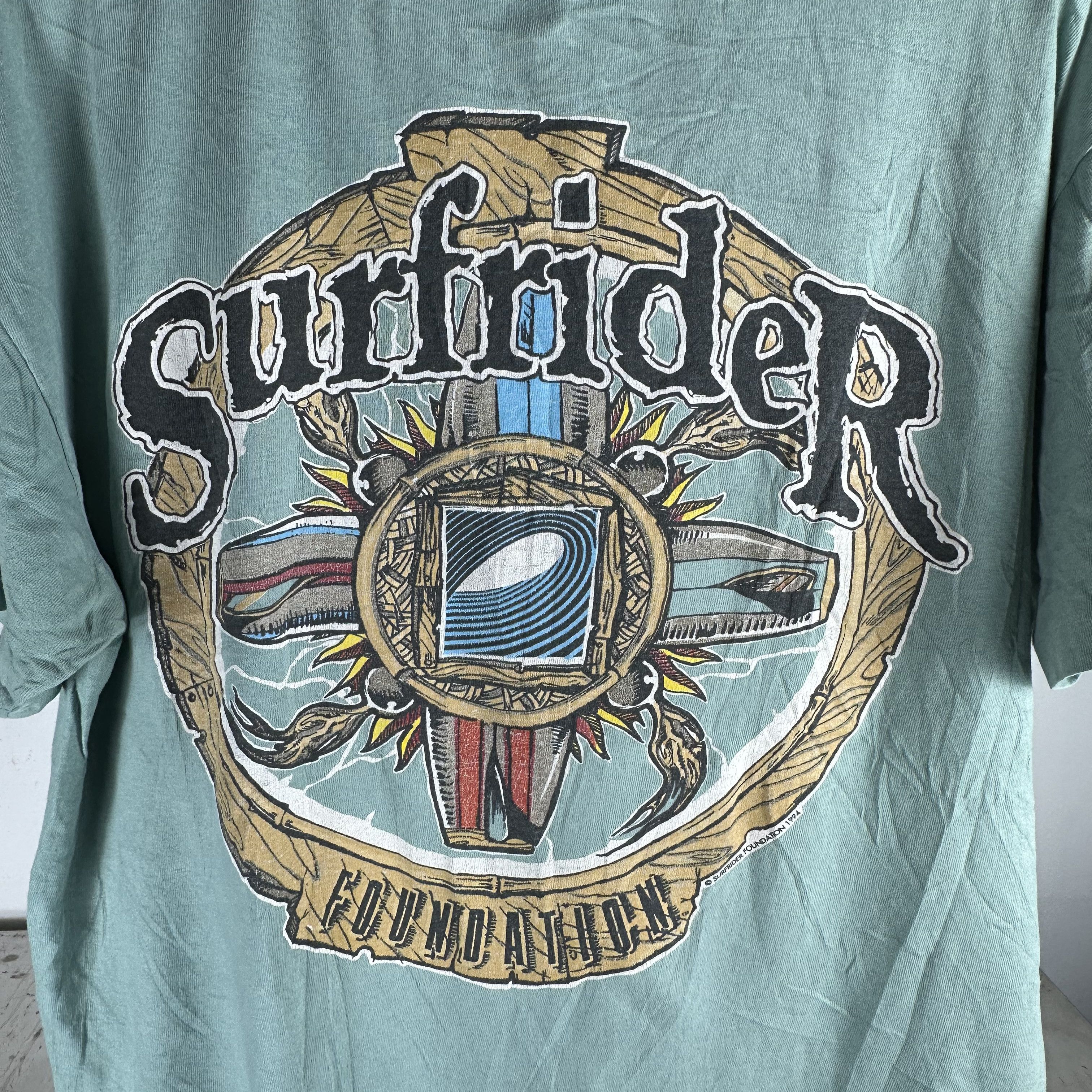 Vintage ​Vintage 1994 Surfrider Foundation Graphic T-shirt Size US XL / EU 56 / 4 - 4 Thumbnail