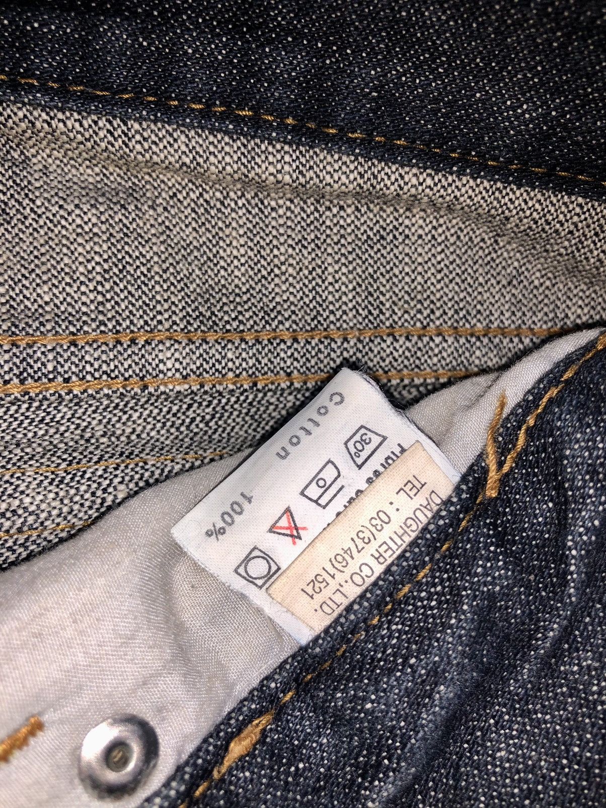 Japanese Brand Maraxia Distressed denim Jeans Size 31" - 24 Thumbnail