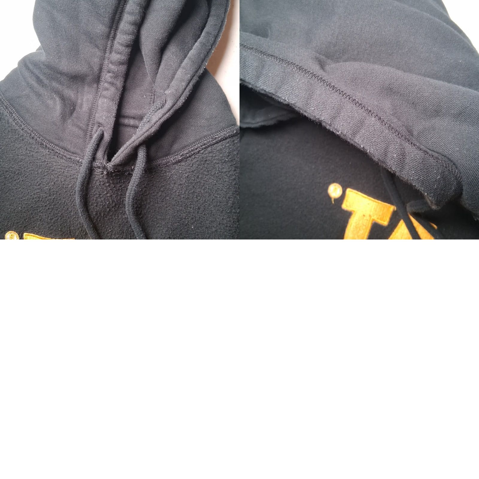 Vintage VINTAGE? CAT Hoodie Hoosed Sweatshirt Medium Black Pullover Workwear Size US M / EU 48-50 / 2 - 10 Thumbnail