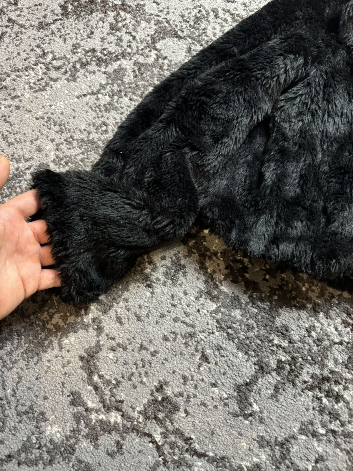 If Six Was Nine Alaska Opium Fuzzy Fur Owens Style Y2K Bomber Carti Style Size US M / EU 48-50 / 2 - 4 Thumbnail