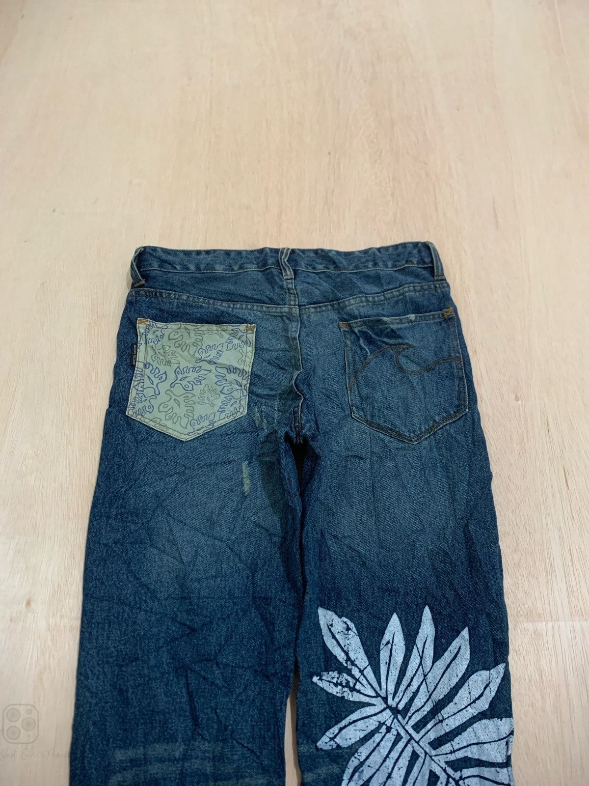 Hysteric Glamour × If Six Was Nine × Japanese Brand Y2k Body Glove Ifsixwasnine Punks Style Denim Jeans Size US 31 - 4 Thumbnail